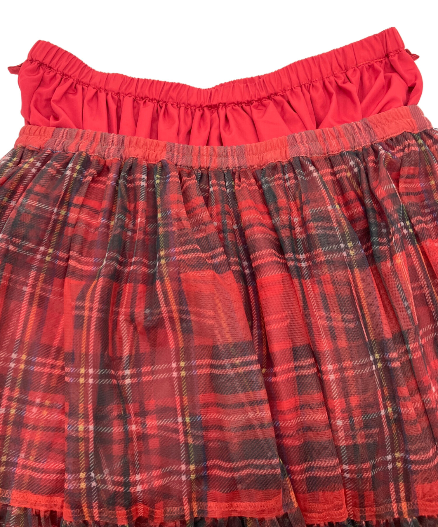 完売品☆freada チュール チュチュスカート　アンティカ好きな方にオススメ 中古・古着通販】Freada (フリーダ) チュール チュチュスカート レッド