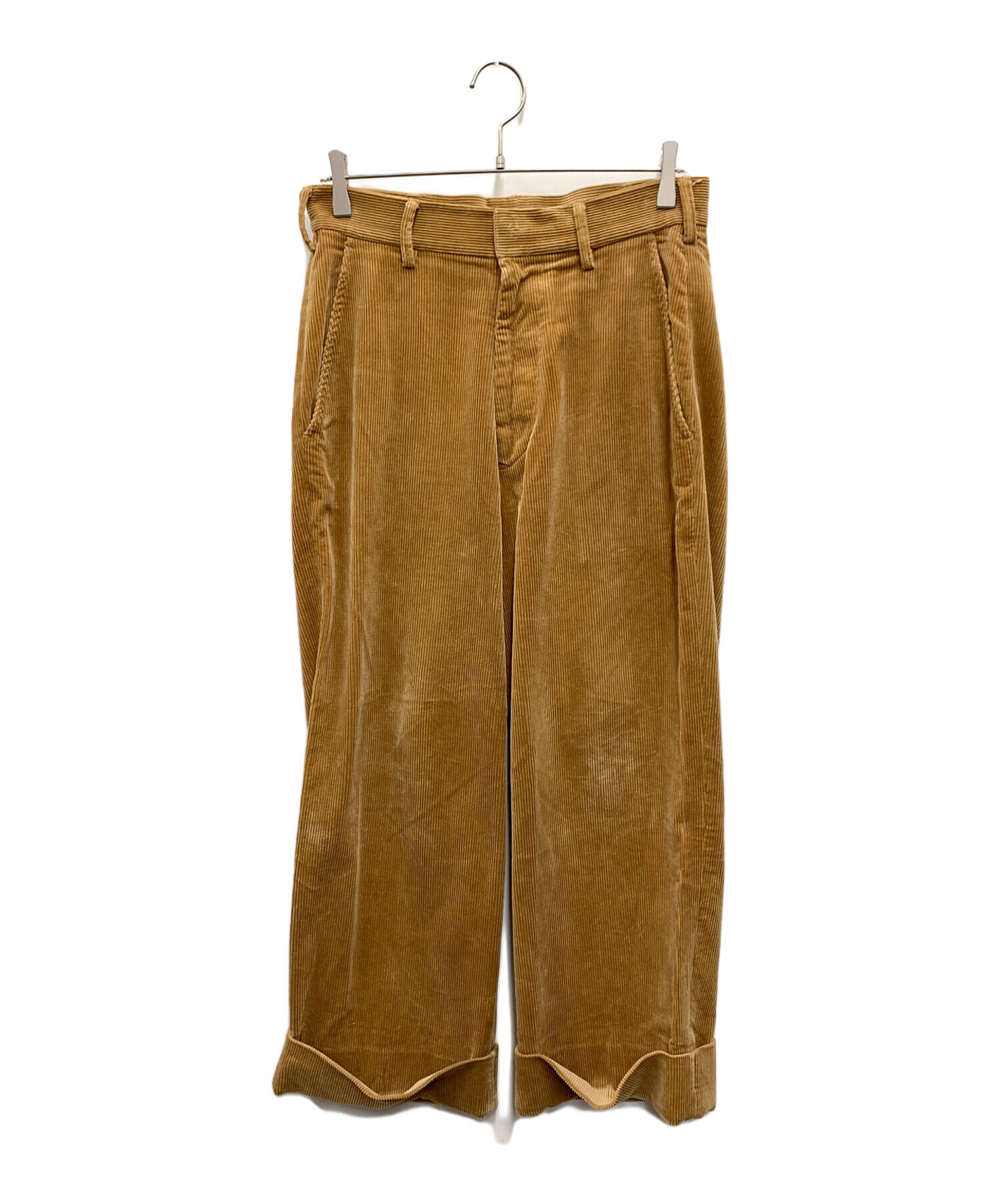 AURALEE 18SS WASHED CORDUROY SLACKS 未使用品 中古・古着通販】AURALEE (オーラリー) WASHED CORDUROY WIDE SLACKS