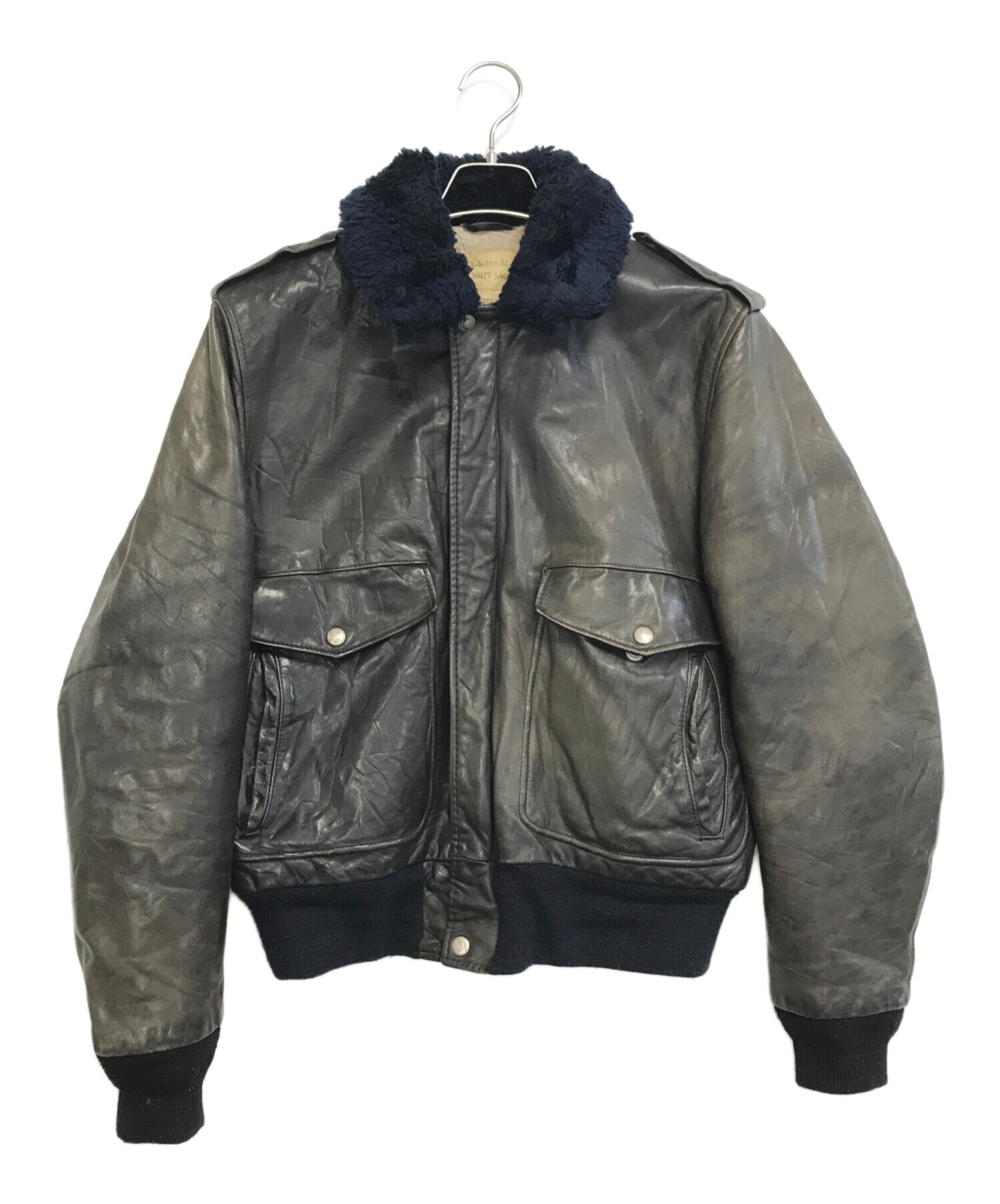 中古・古着通販】Schott (ショット) レザーフライトジャケット 