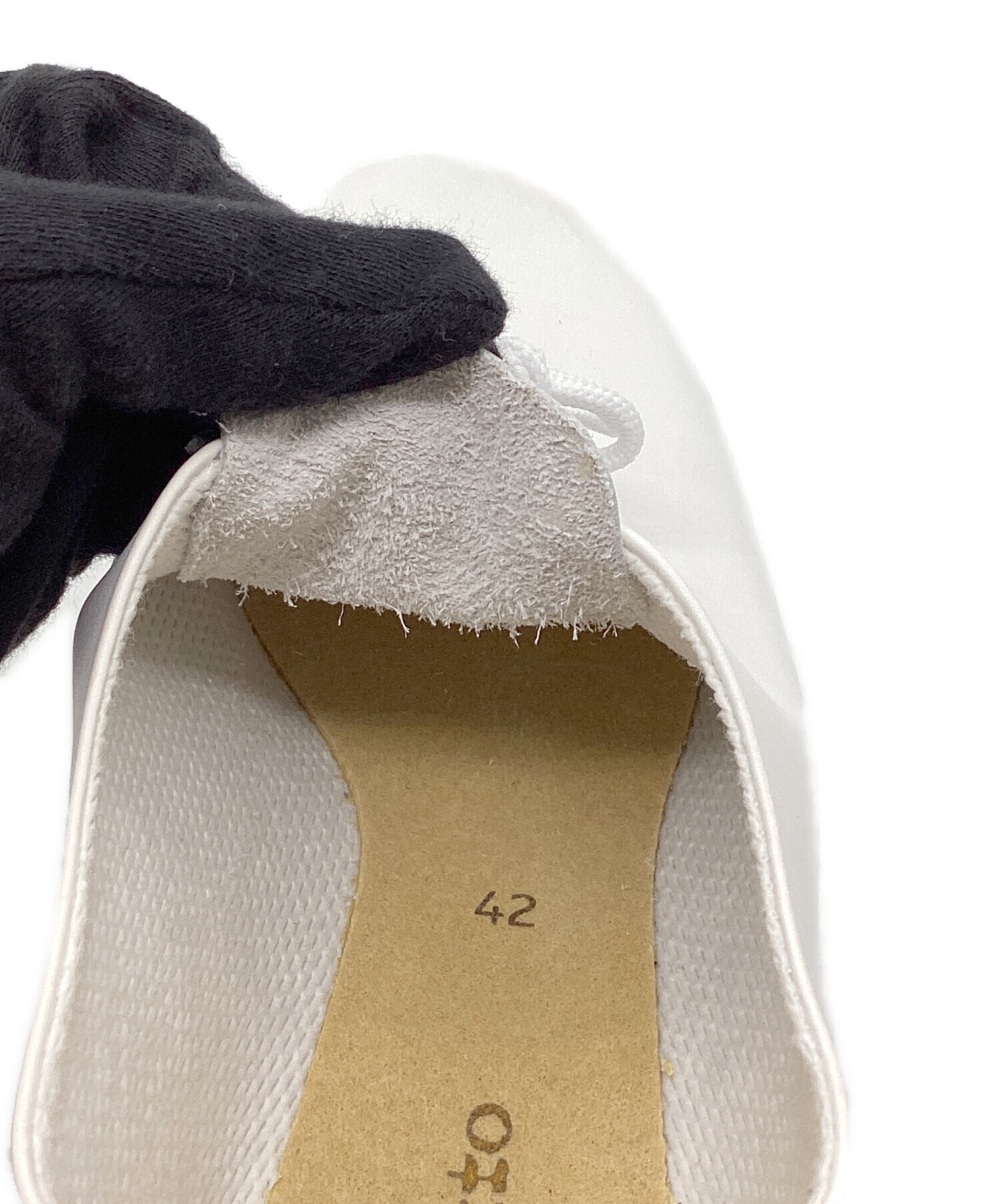 中古・古着通販】Repetto (レペット) ジャズシューズ ホワイト サイズ