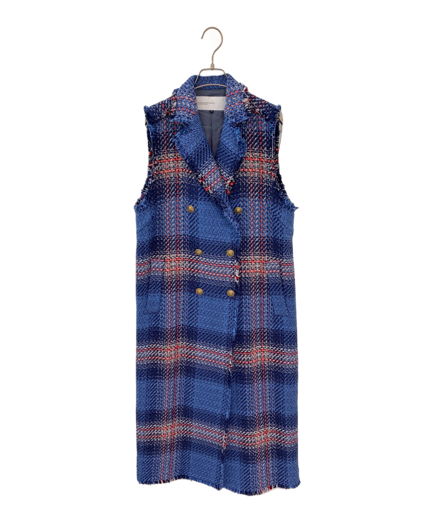 DOUBLE STANDARD CLOTHING，ツイードジレ 中古・古着通販】DOUBLE STANDARD CLOTHING (ダブルスタンダード