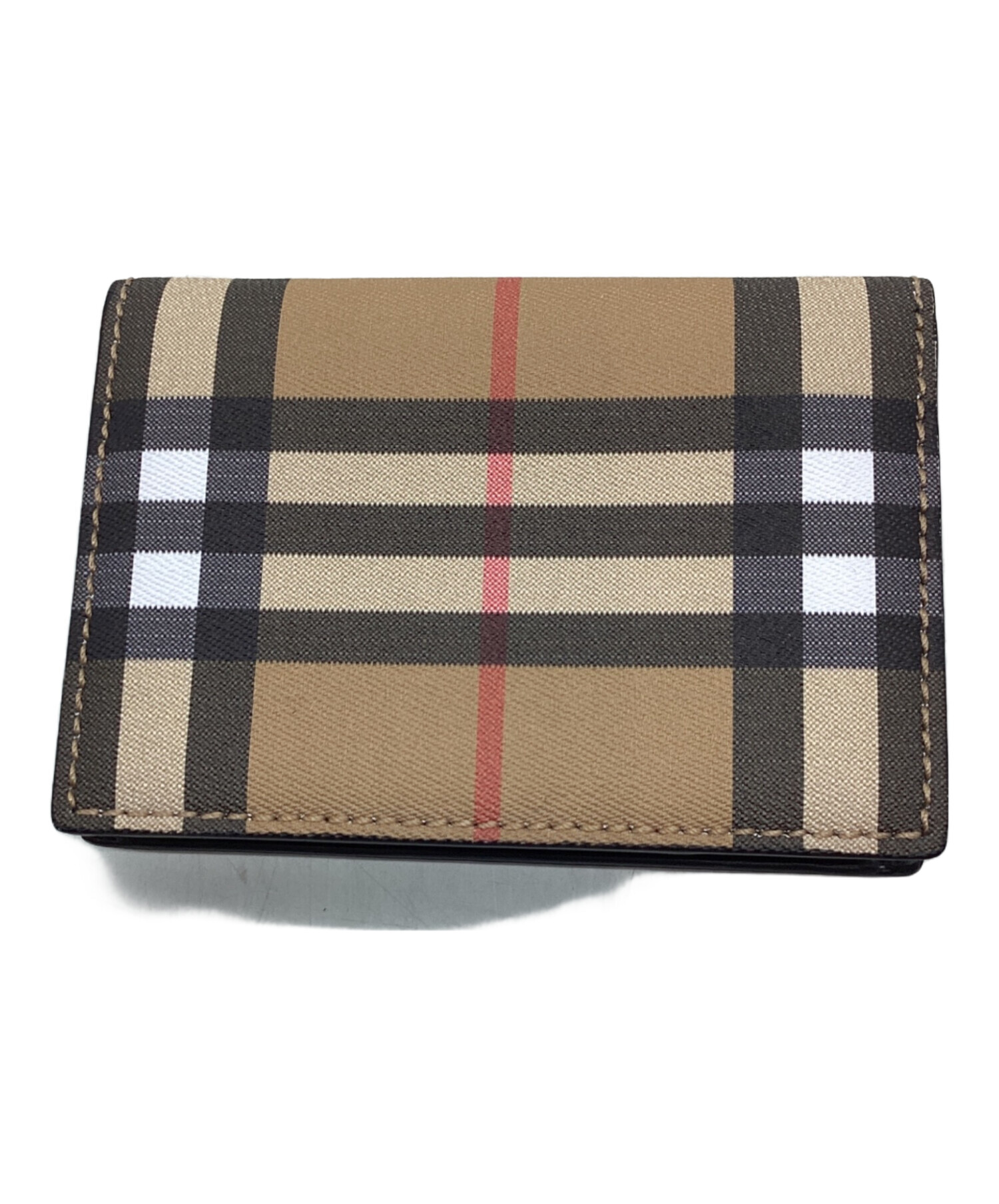 中古・古着通販】BURBERRY (バーバリー) カードケース ベージュ