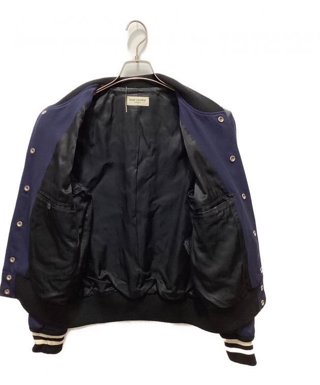 中古・古着通販】Saint Laurent Paris (サンローランパリ) レザー切替
