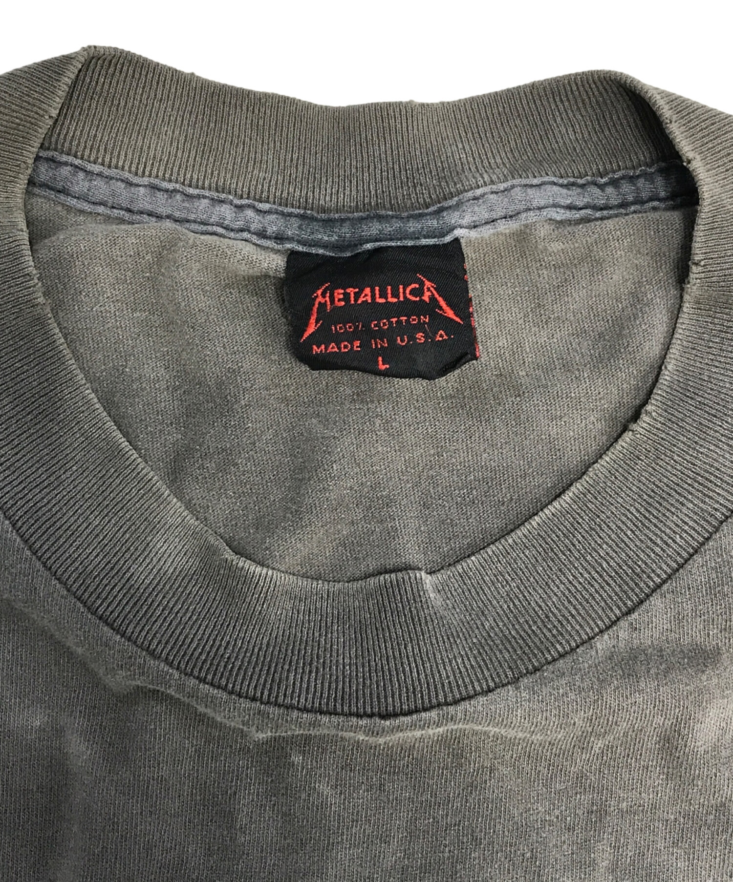 中古・古着通販】バンドTシャツ (バンドTシャツ) 90s METALLICA