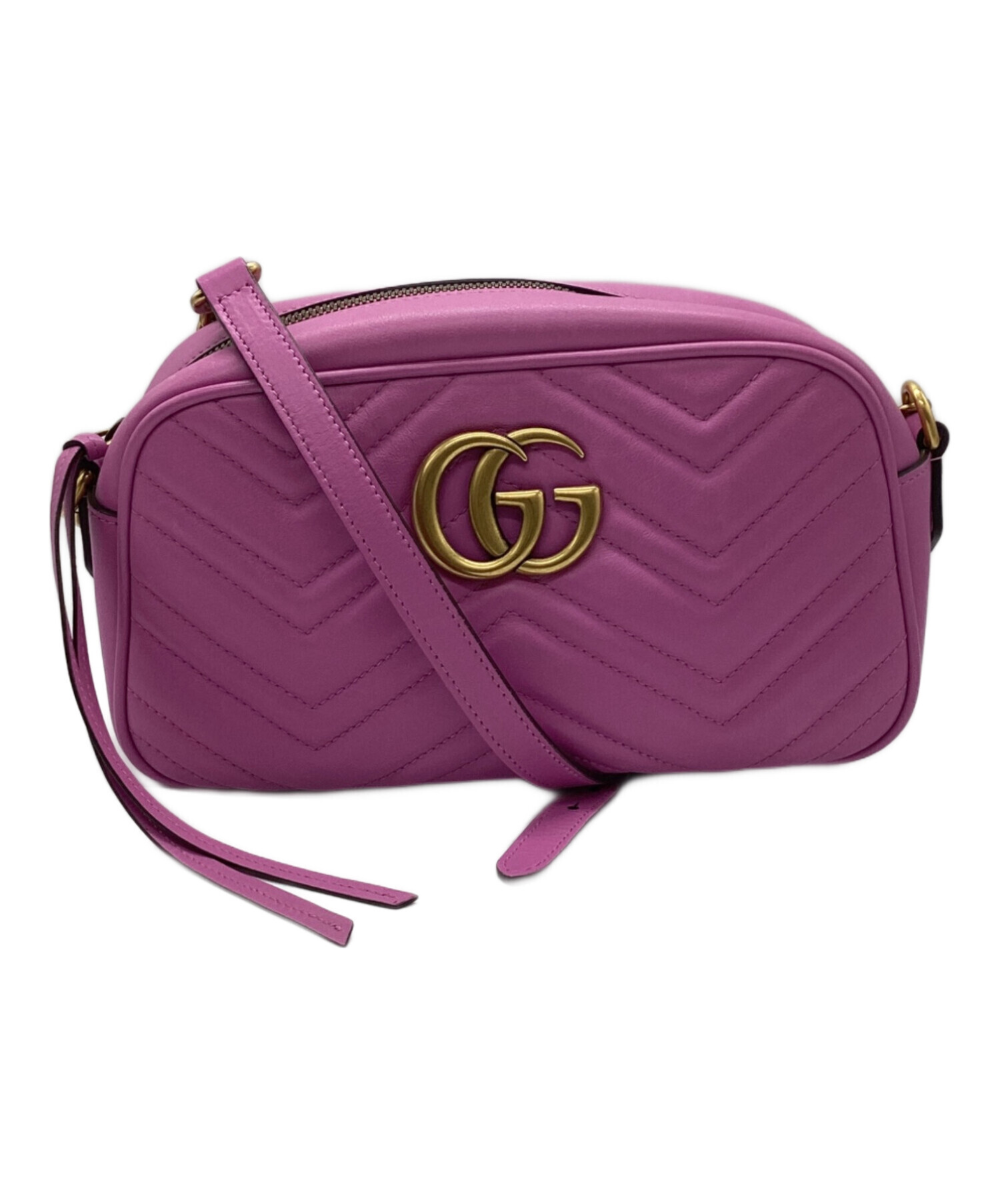 中古・古着通販】GUCCI (グッチ) ショルダーバッグ パープル｜ブランド 