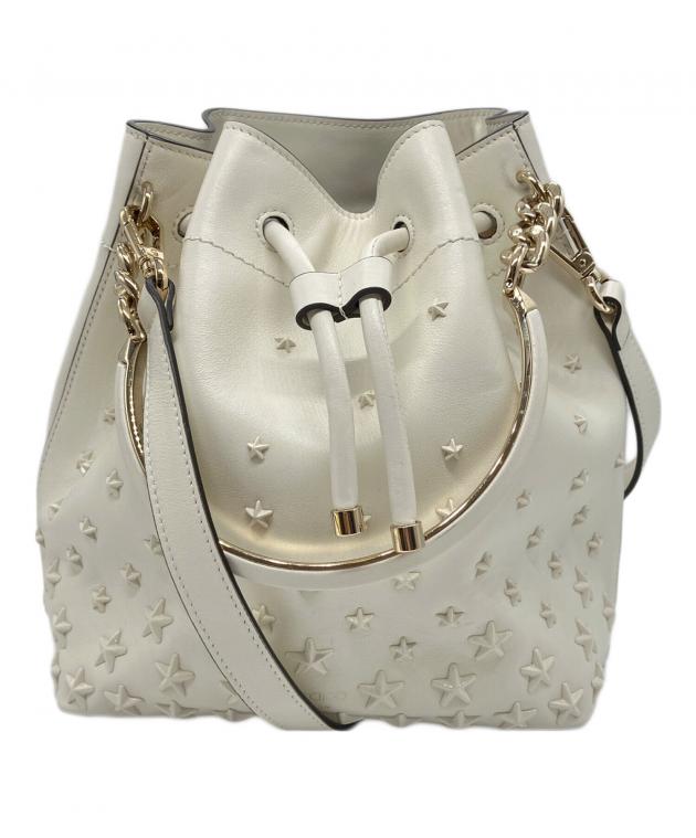 中古・古着通販】JIMMY CHOO (ジミーチュウ) 2WAYバッグ ホワイト