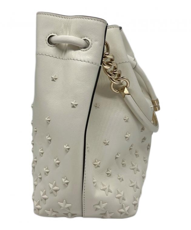 中古・古着通販】JIMMY CHOO (ジミーチュウ) 2WAYバッグ ホワイト