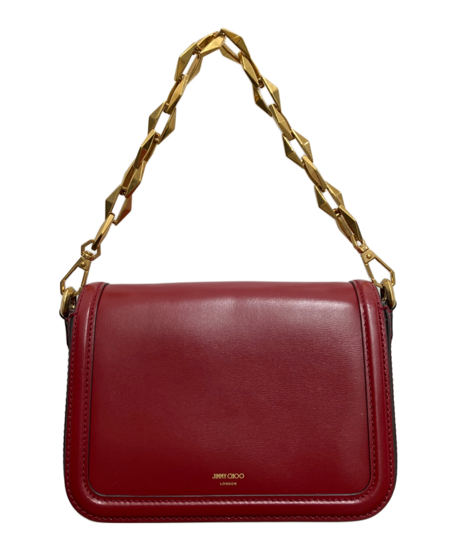 リ*ゴ様 【最終価格】ジミーチュウショルダーバッグ2way 中古・古着通販】JIMMY CHOO (ジミーチュウ) 2WAYショルダーバッグ