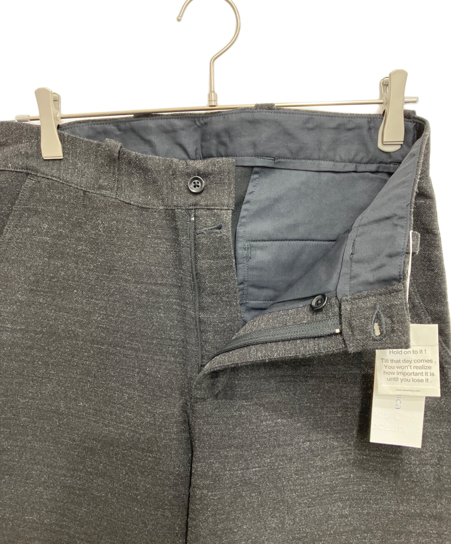 中古・古着通販】nanamica (ナナミカ) DOCK PANTS チャコールグレー