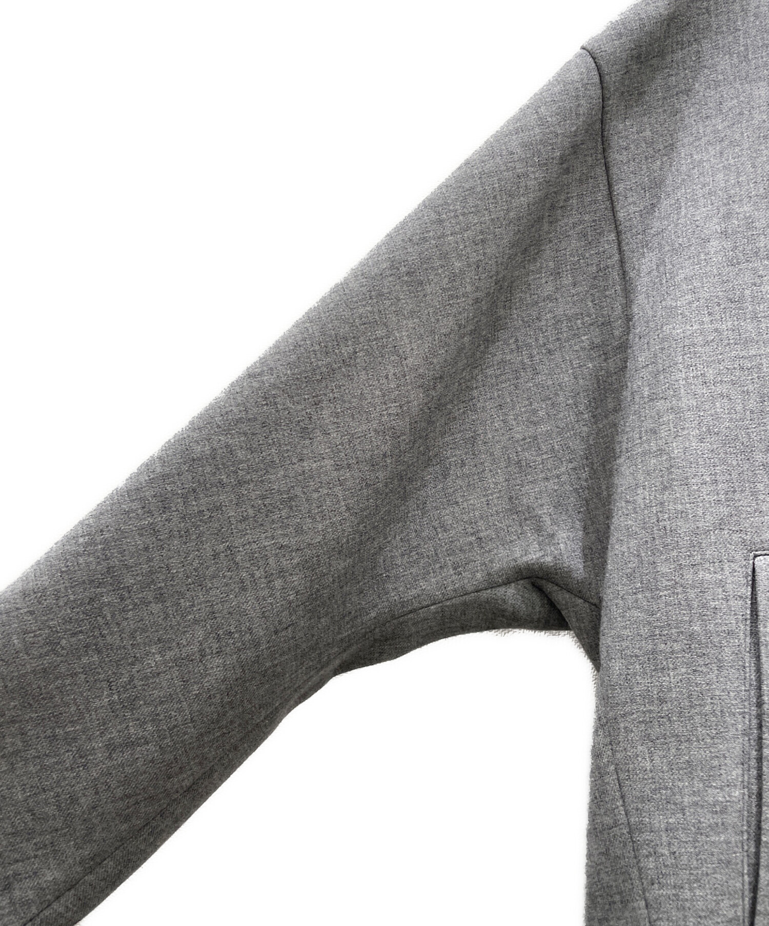 中古・古着通販】ebure (エブール) ライトビスボンディング フーディー