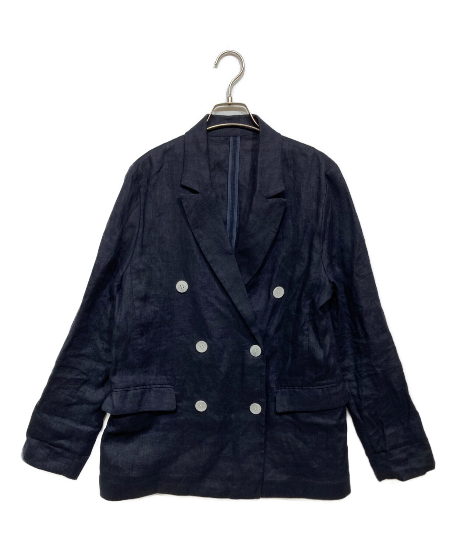 中古・古着通販】Loungedress (ラウンジドレス) リネンピークドラペル