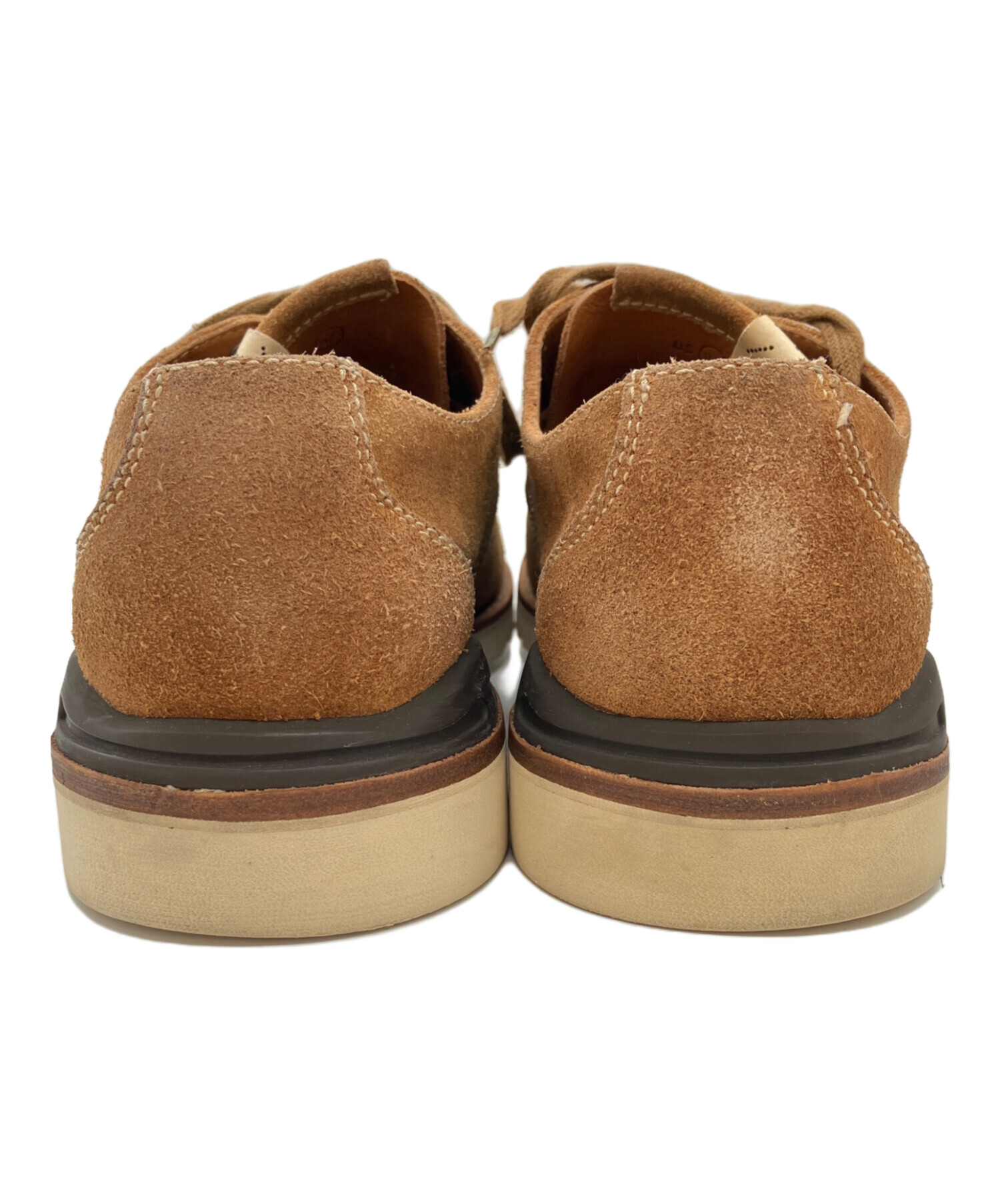 中古・古着通販】VISVIM (ビズビム) VIRGIL PLAIN TOE FOLK ブラウン