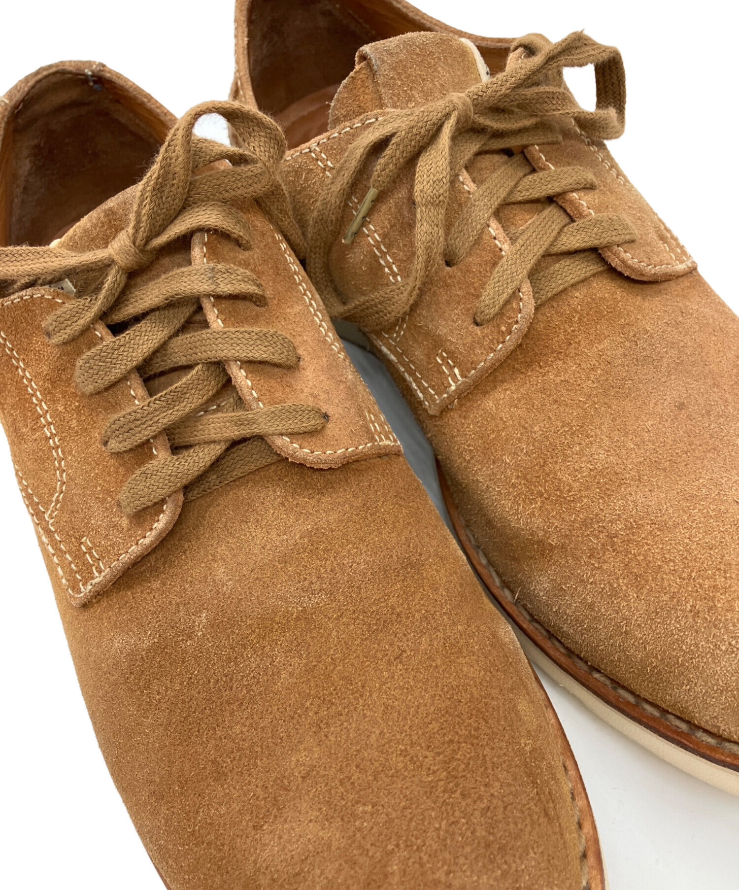 中古・古着通販】VISVIM (ビズビム) VIRGIL PLAIN TOE FOLK ブラウン