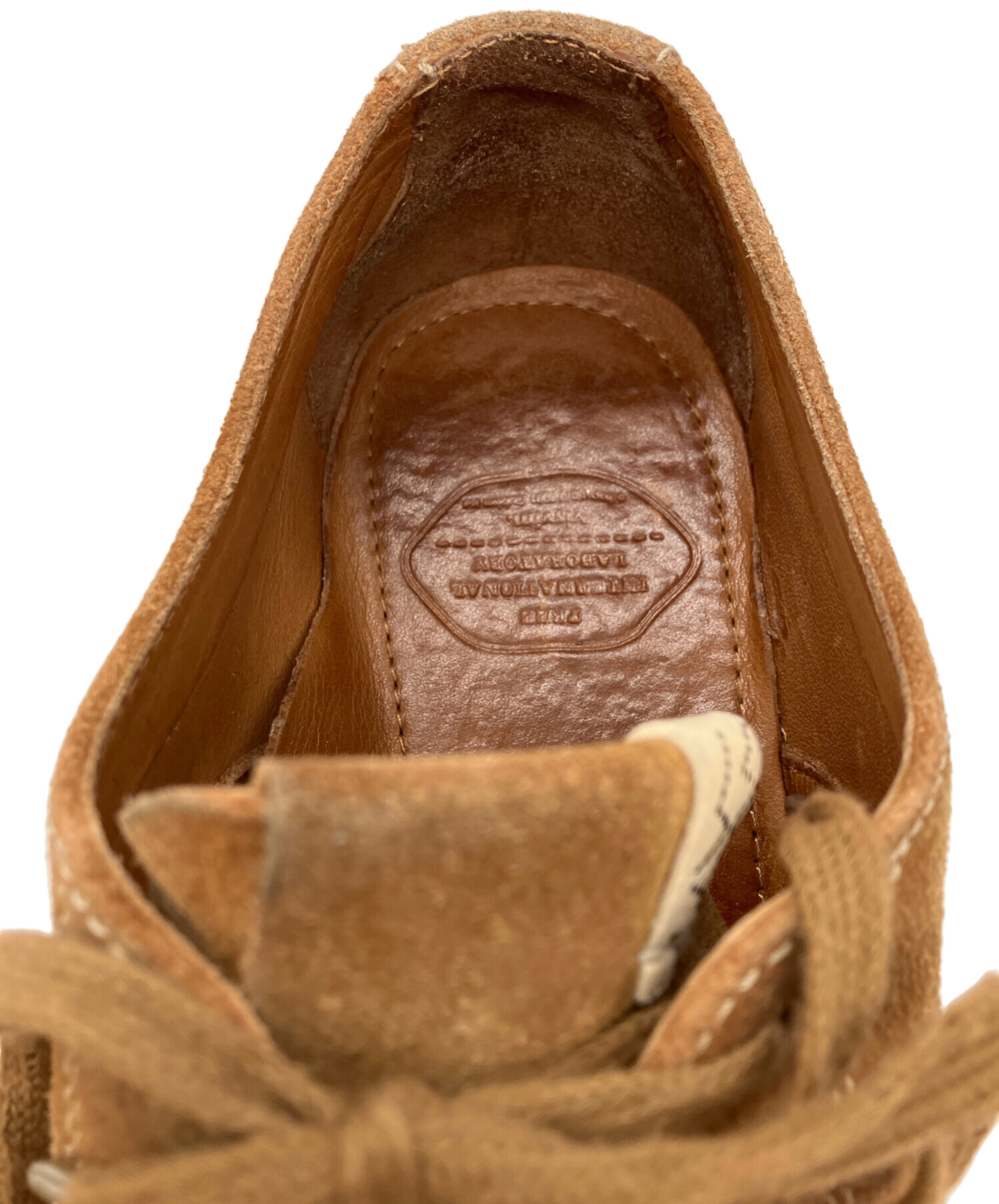 中古・古着通販】VISVIM (ビズビム) VIRGIL PLAIN TOE FOLK ブラウン 