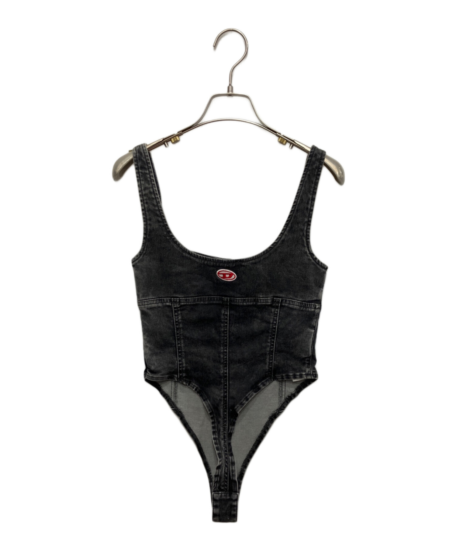 中古・古着通販】DIESEL (ディーゼル) ボディースーツ ブラック サイズ 