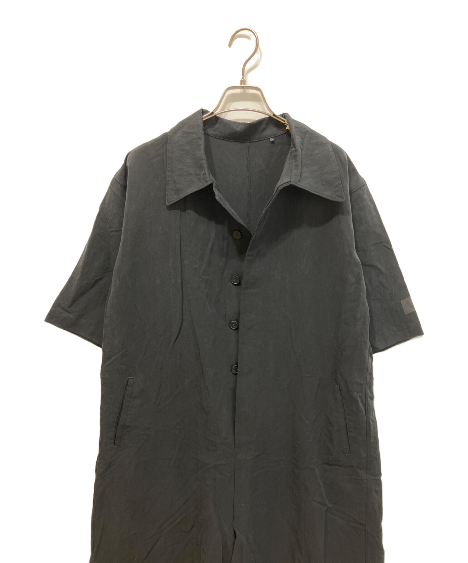 中古・古着通販】Y-3 (ワイスリー) JUMPSUIT/ジャンプスーツ ブラック
