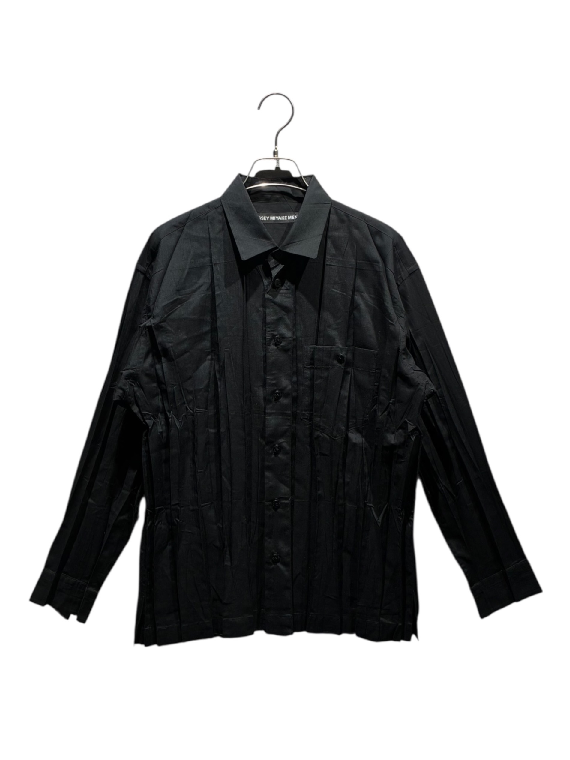 中古・古着通販】ISSEY MIYAKE (イッセイミヤケ) シワ加工シャツ