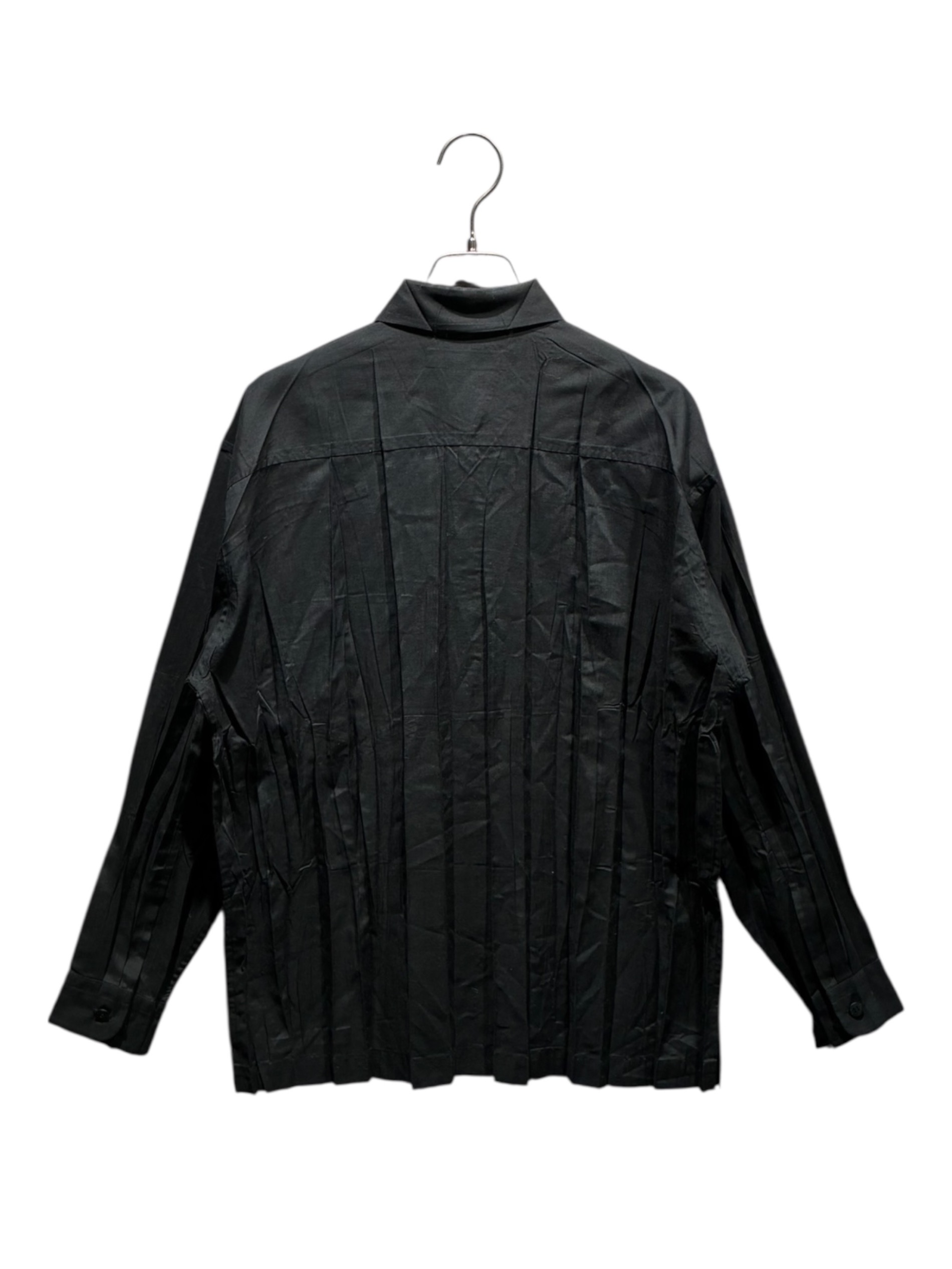 中古・古着通販】ISSEY MIYAKE (イッセイミヤケ) シワ加工シャツ