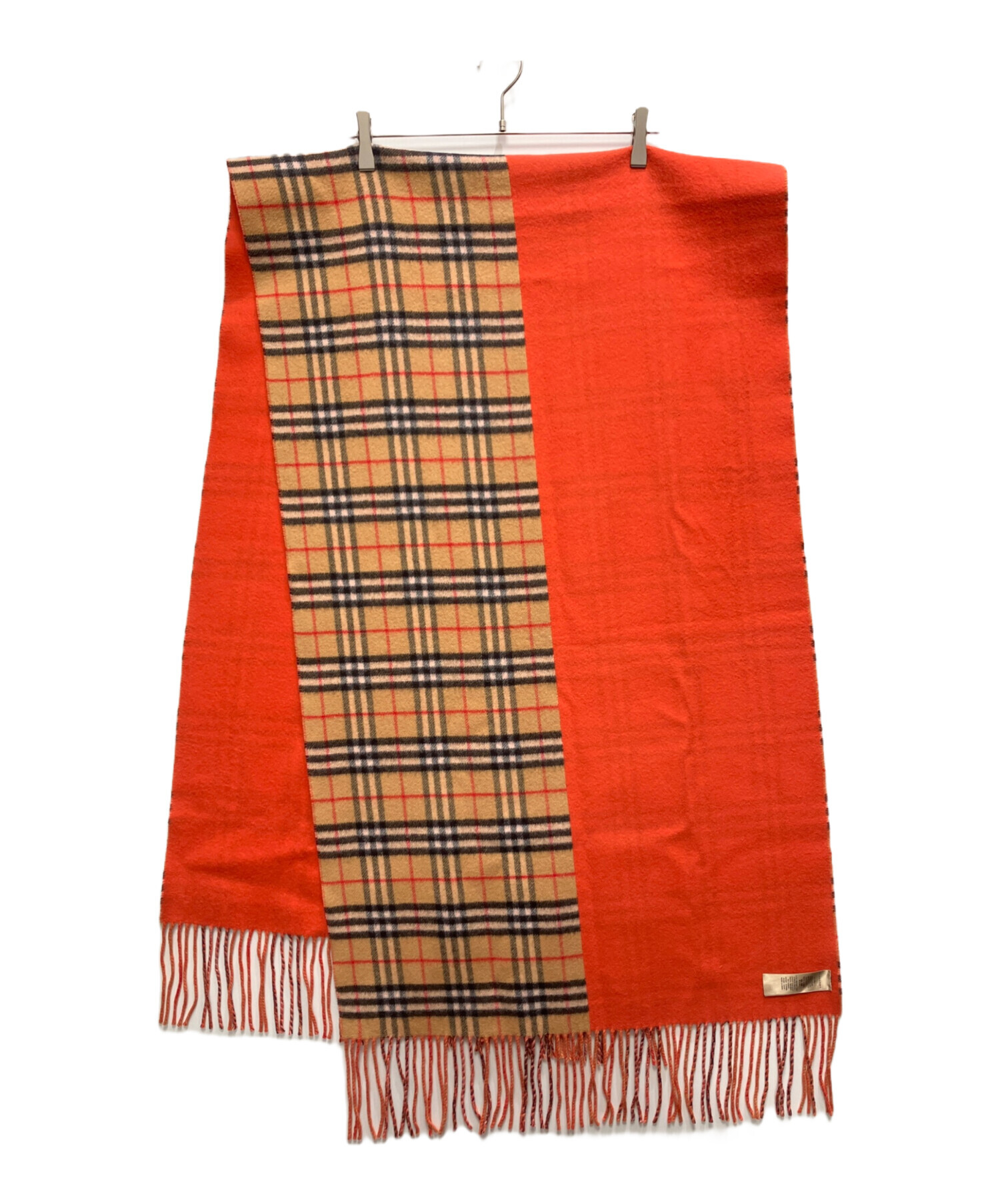 中古・古着通販】BURBERRY (バーバリー) バイカラーカシミヤストール