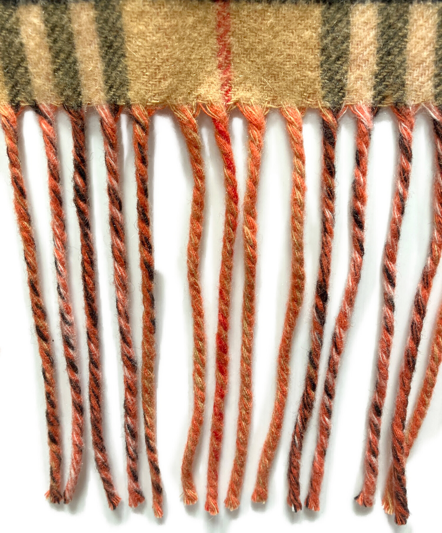 中古・古着通販】BURBERRY (バーバリー) バイカラーカシミヤストール