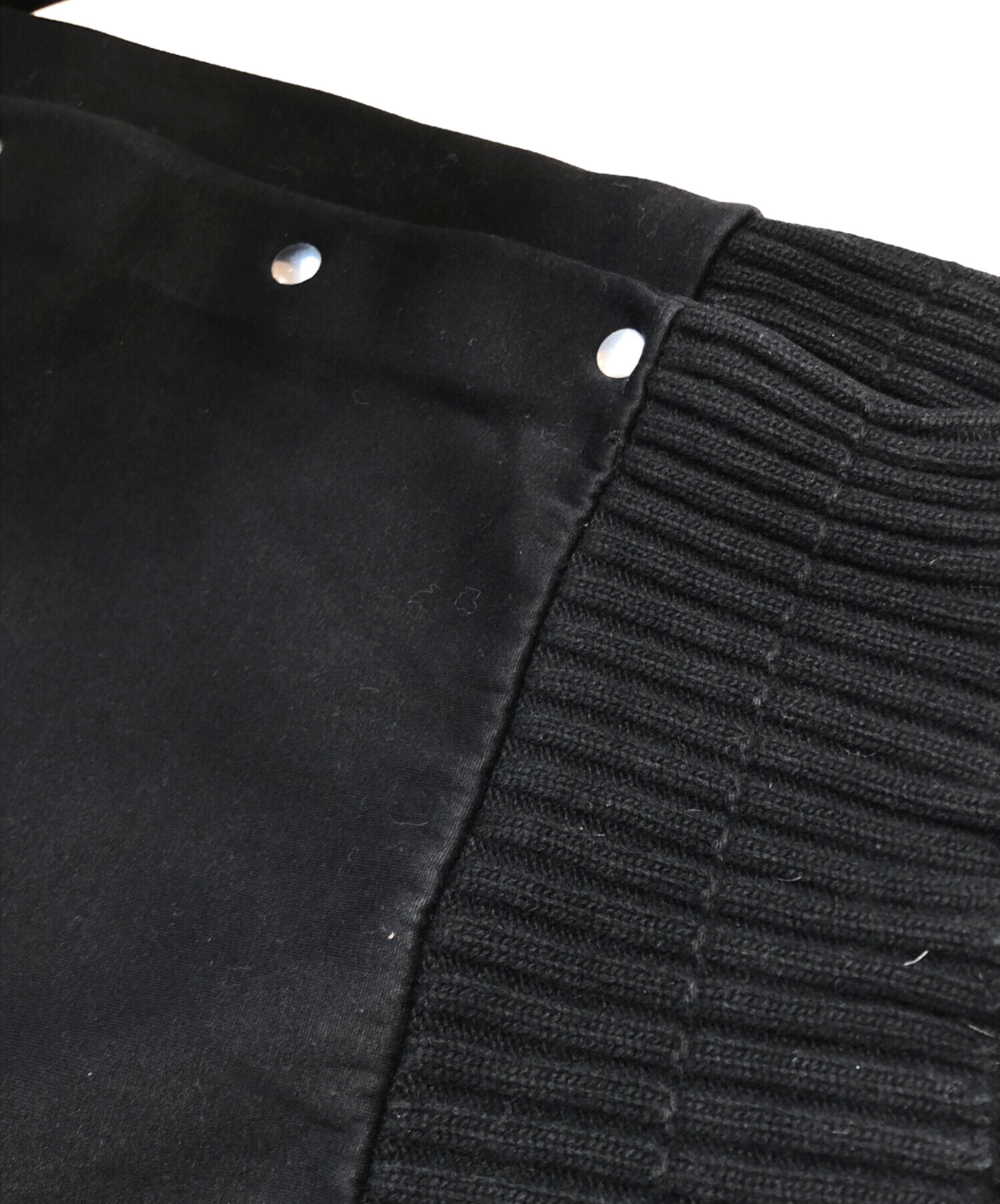 中古・古着通販】Plan C (プランシー) サイドボタンベスト ブラック