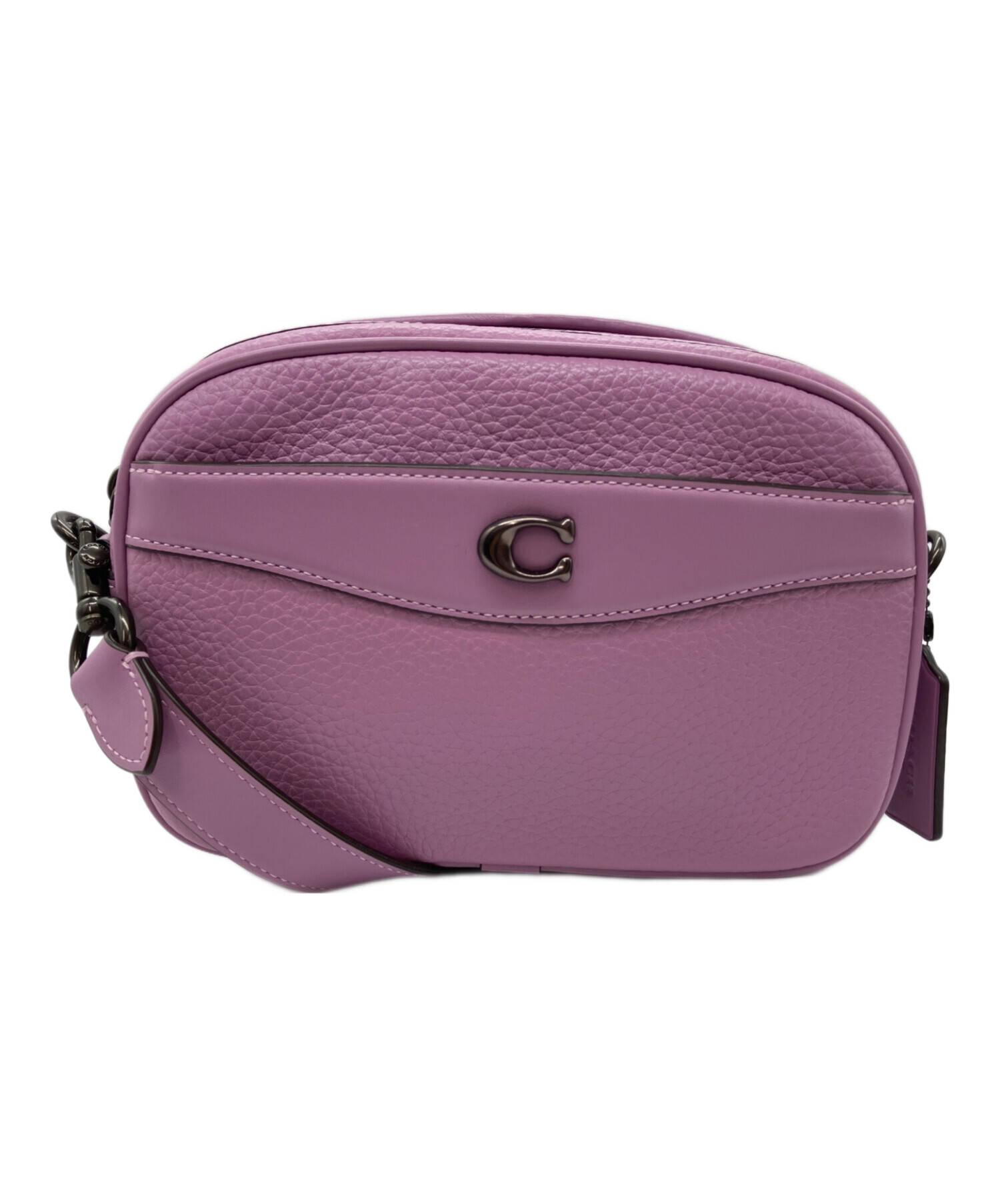 old coach コーチvintage パープル　ショルダーバッグ 中古・古着通販】COACH (コーチ) ショルダーバッグ パープル