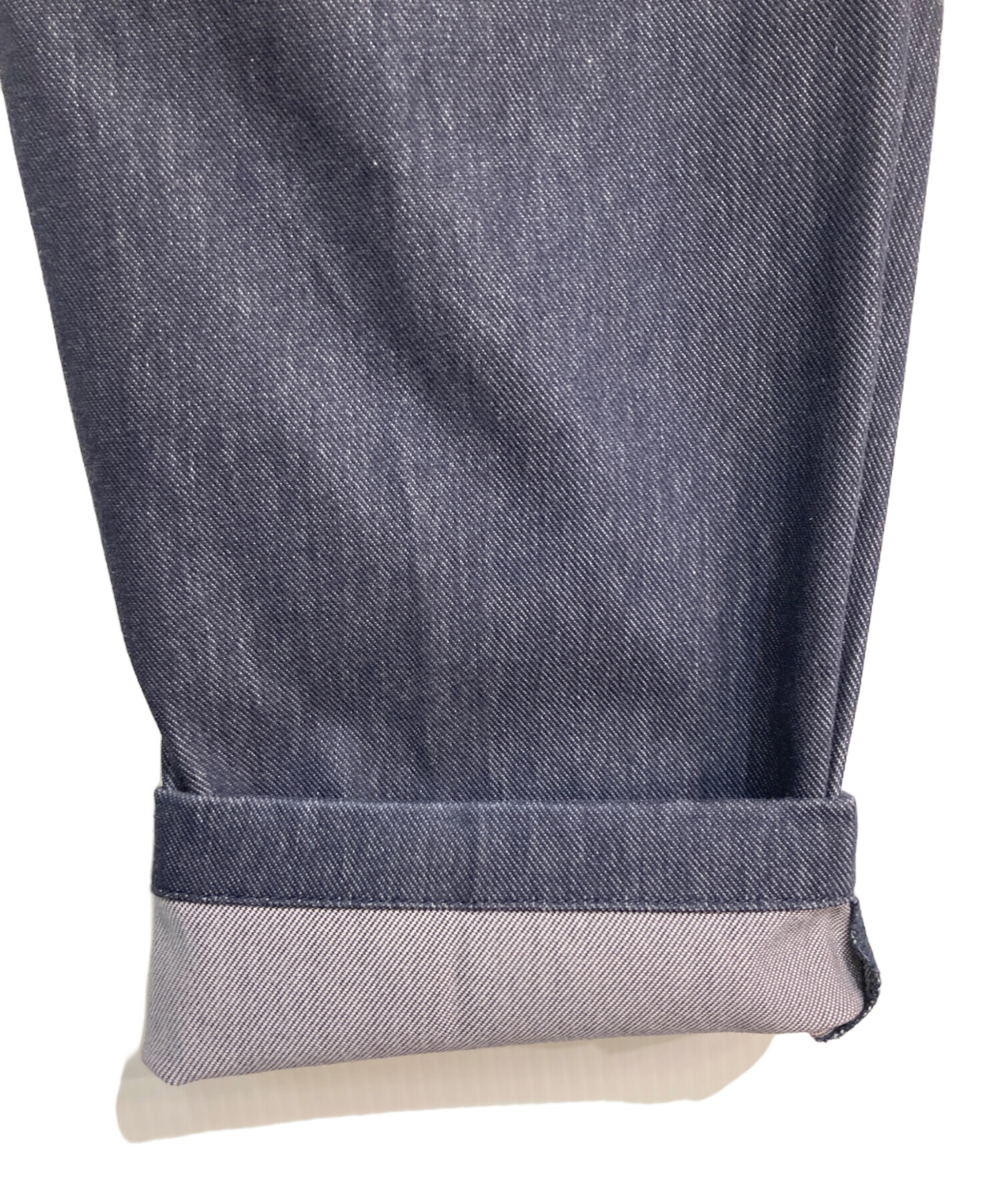 【新品・未使用】AOURE PT MALPENSA DENIM サイズM 中古・古着通販】AOURE (アウール) PT MALPENSA DENIM インディゴ