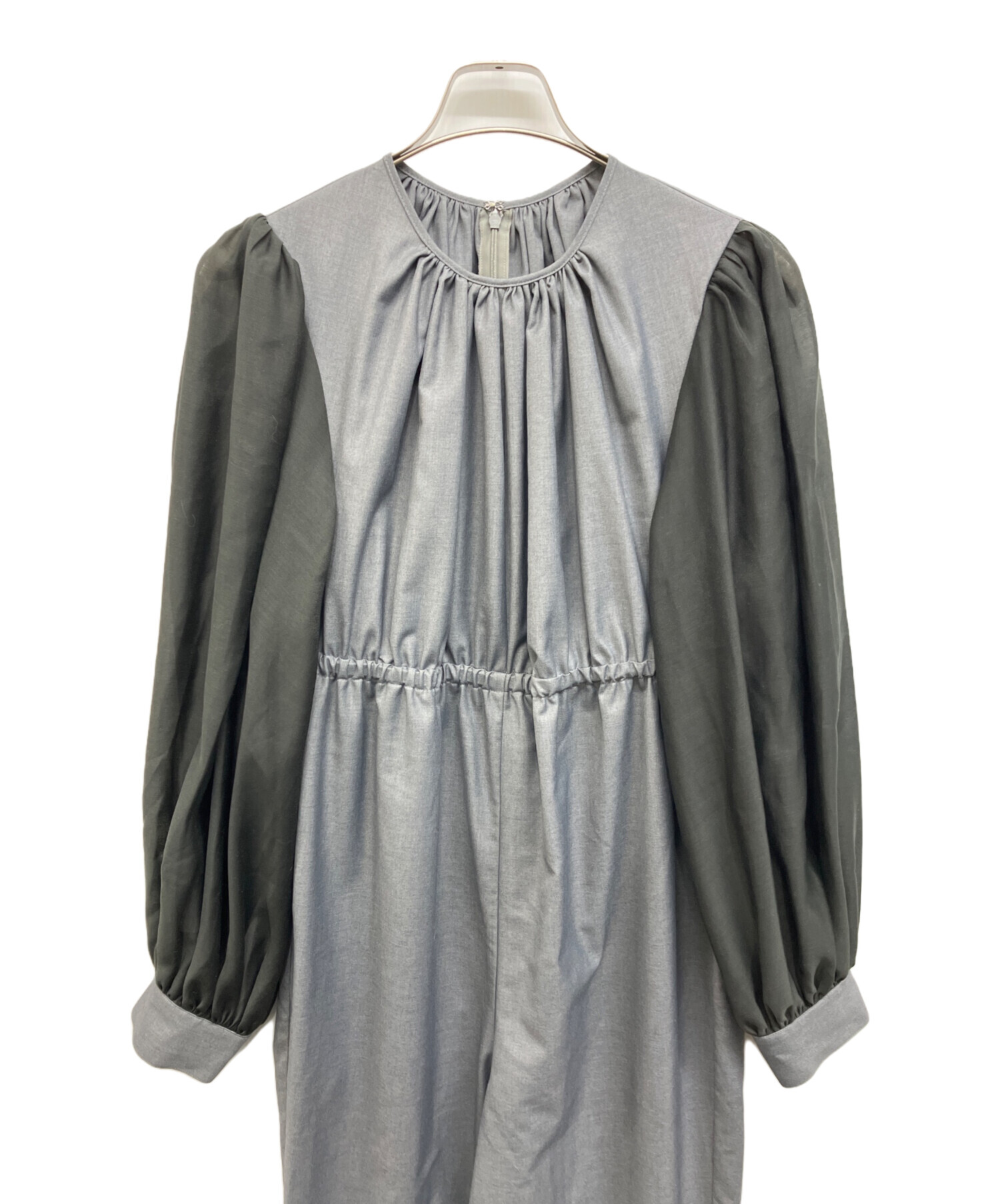 中古・古着通販】HeRIN.CYE (ヘリンドットサイ) Many gather jump suit 