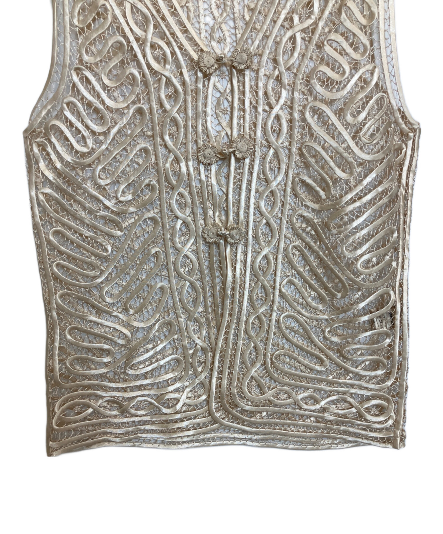 中古・古着通販】TODAYFUL (トゥデイフル) Embroidery Middle Vest 中古・古着通販】TODAYFUL (トゥデイフル) Embroidery Middle Vest