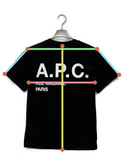 中古・古着通販】A.P.C. (アーペーセー) ロゴプリントポケットTシャツ