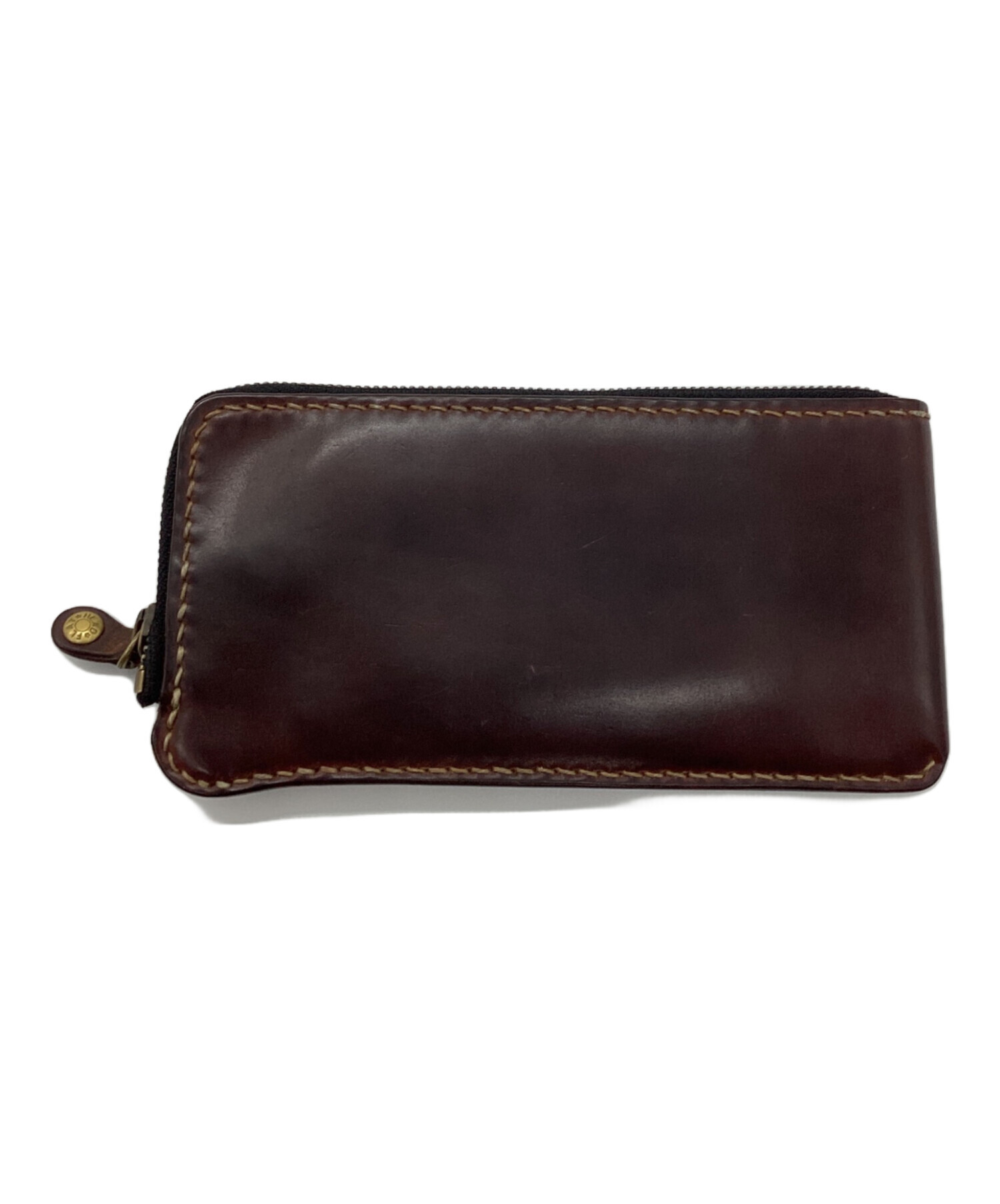 フラットヘッド　スリムウォレット 中古・古着通販】THE FLAT HEAD (ザ・フラットヘッド) L字ファスナー