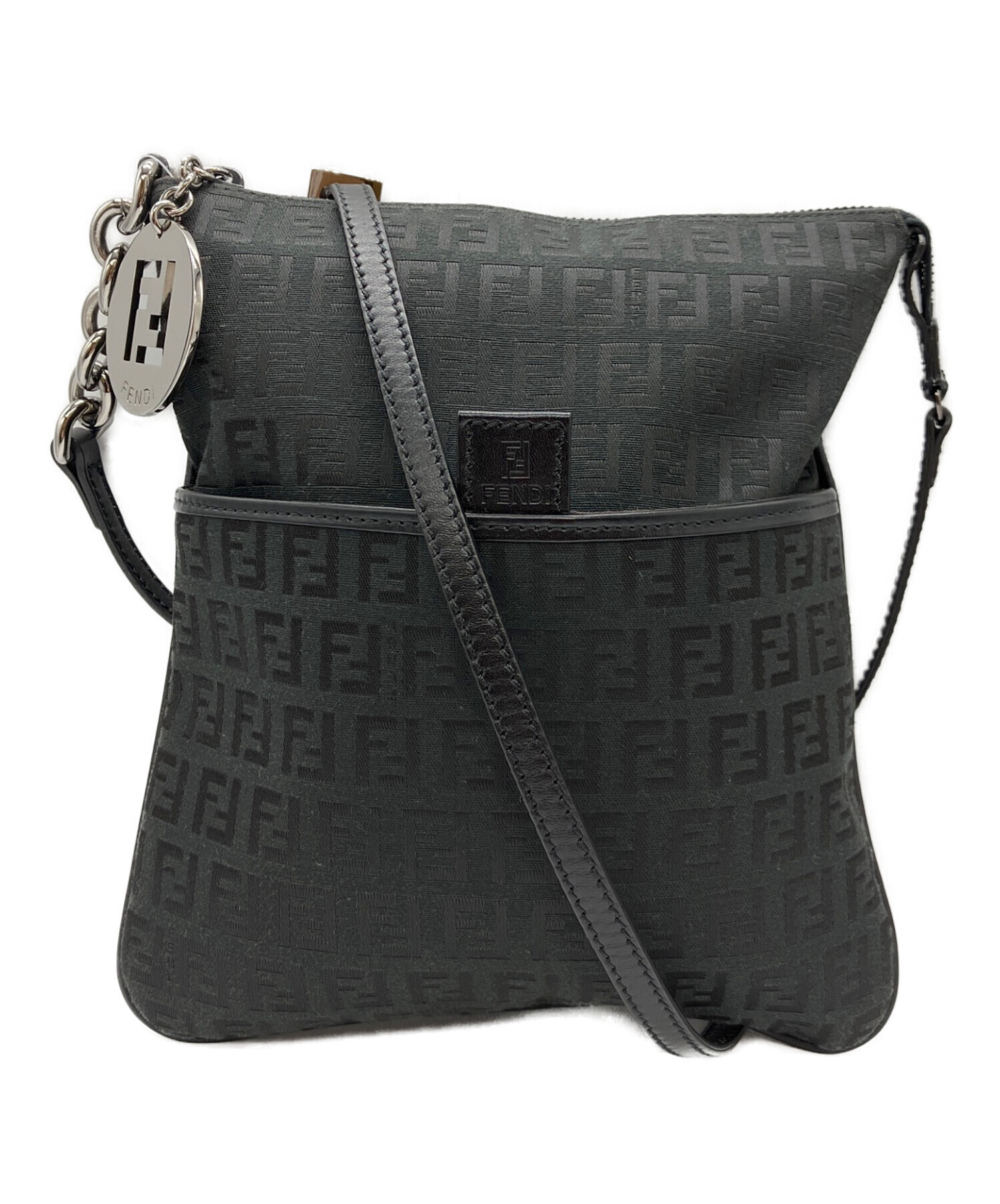 中古・古着通販】FENDI (フェンディ) ズッキーノ柄 ショルダーバッグ