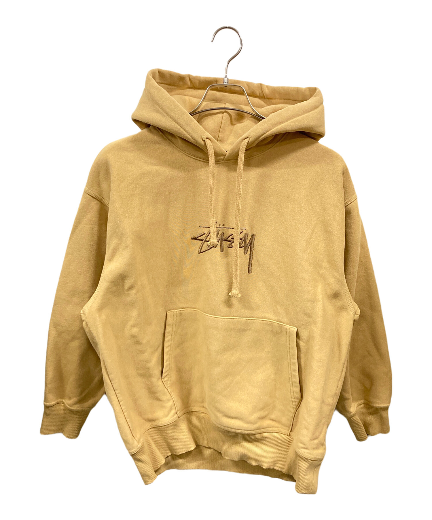 Stussy マスタード パーカー M 1867399ea3177aaec2c8abf27e8d89