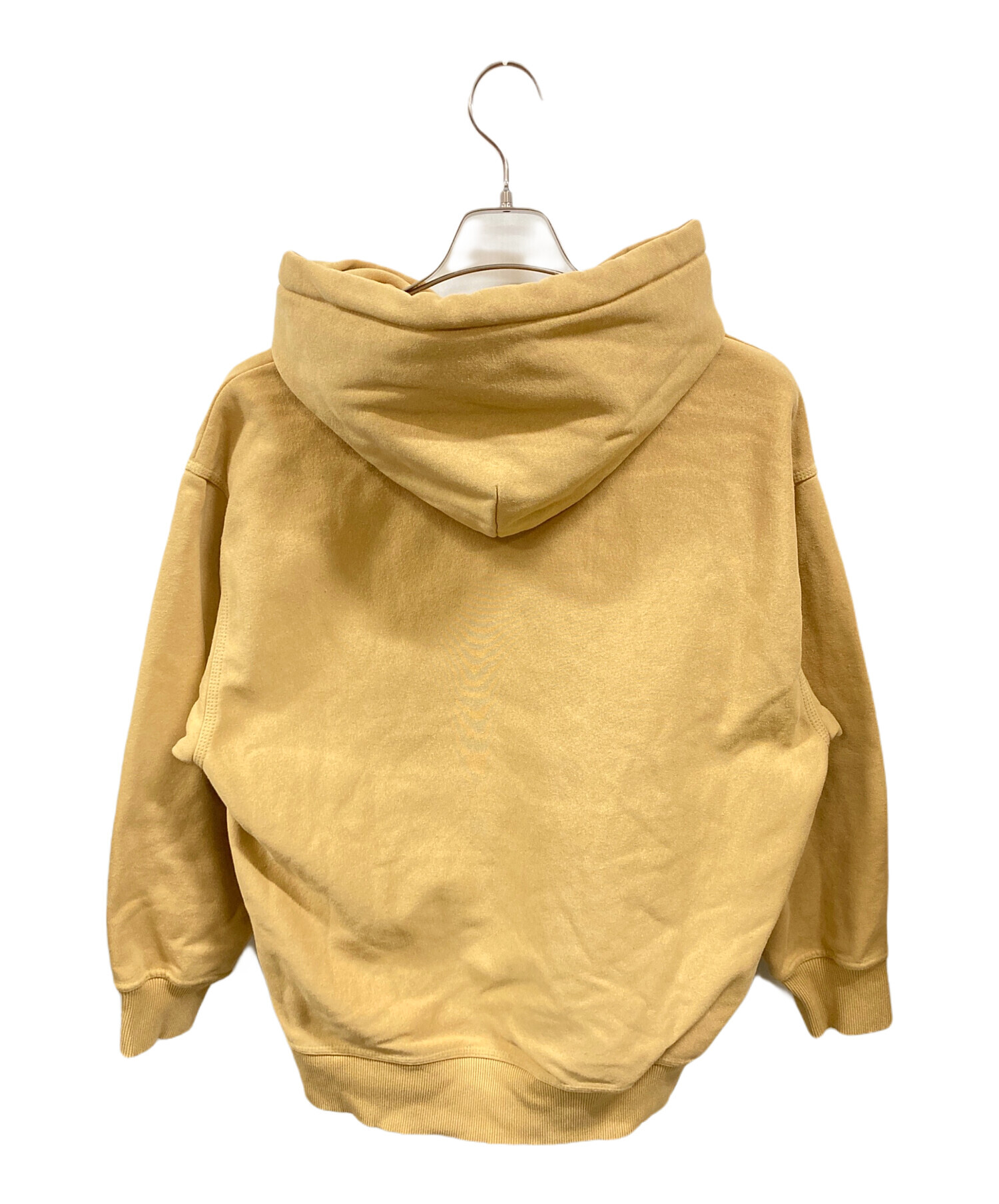 Stussy マスタード パーカー M 中古・古着通販】stussy (ステューシー) プルオーバーパーカー