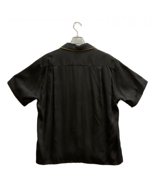 WACKO MARIA ウエスタンシャツ Mサイズ ブラック 中古・古着通販】WACKO MARIA (ワコマリア) ウエスタンシャツ ブラック