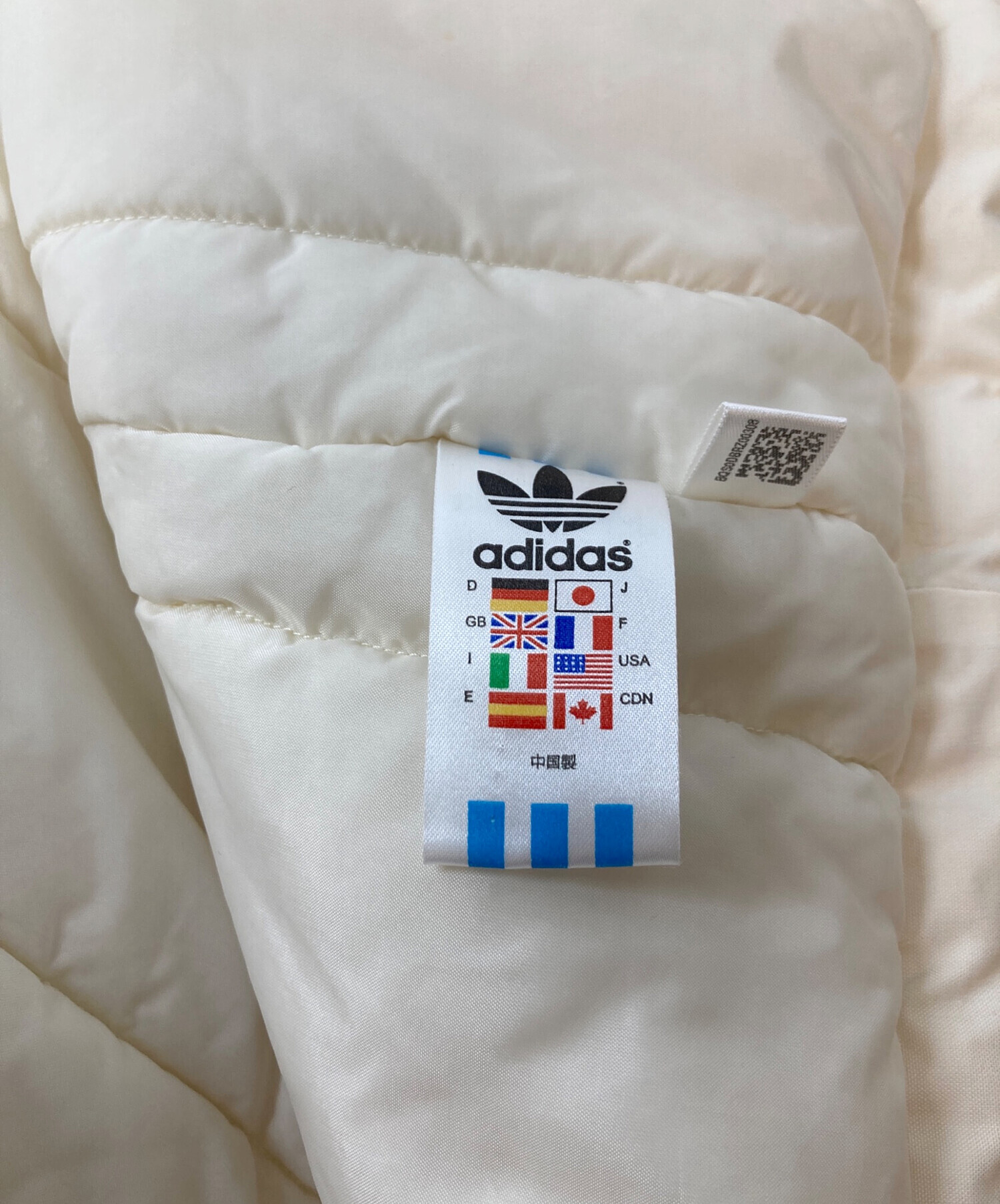 中古・古着通販】adidas (アディダス) 中綿コート ロングコート