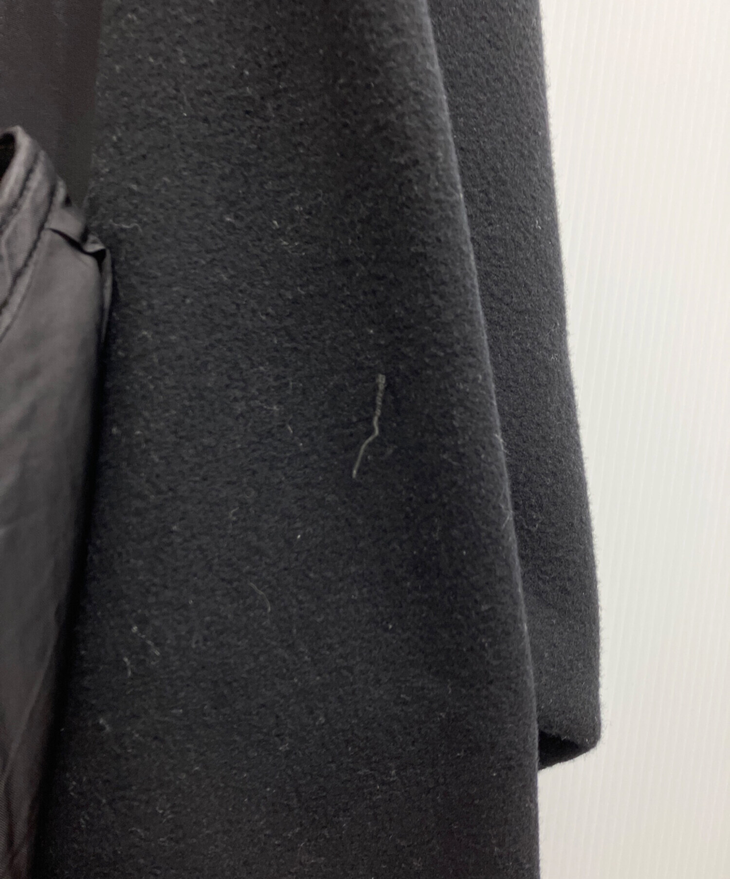 スタニングルアー　ストールポンチョコート　ブラック　サイズ0 中古・古着通販】STUNNING LURE (スタニングルアー) ストールポンチョ