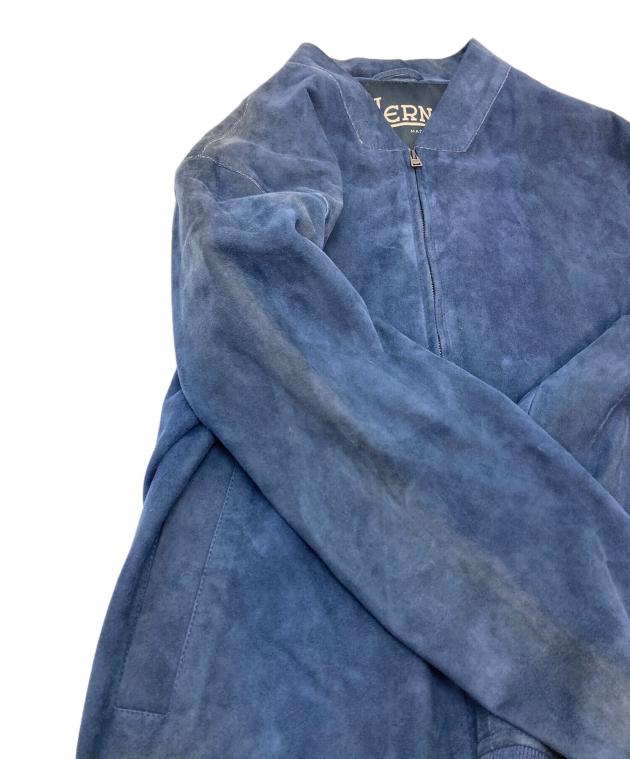 中古・古着通販】HERNO (ヘルノ) ボンディングゴートスエードジップ