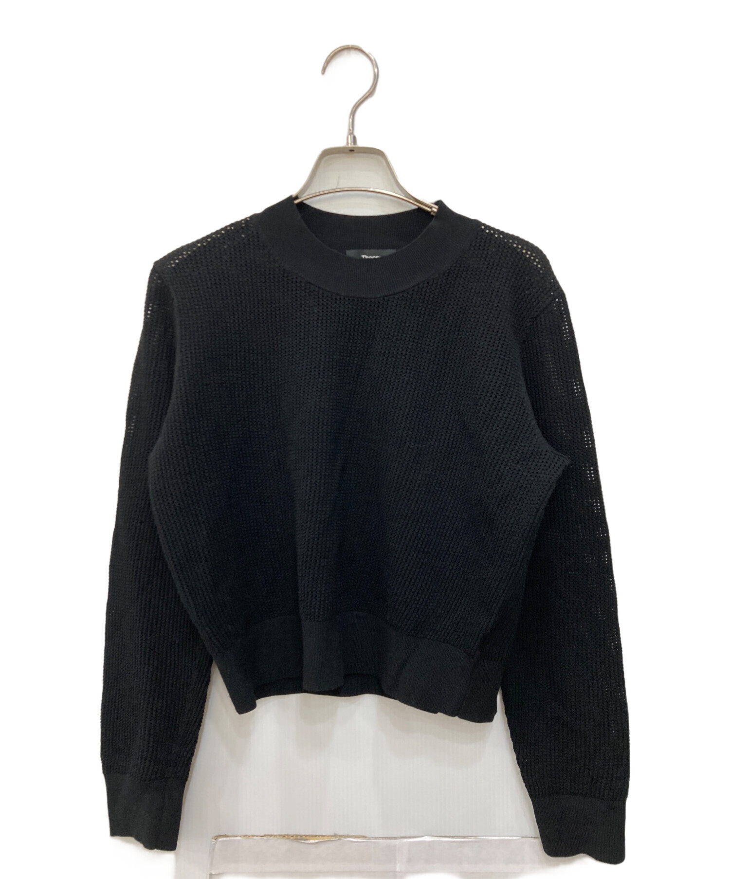 theory Wooster Crepe Knit Vneck Rib PO 楽天ポイント還元】【Theory