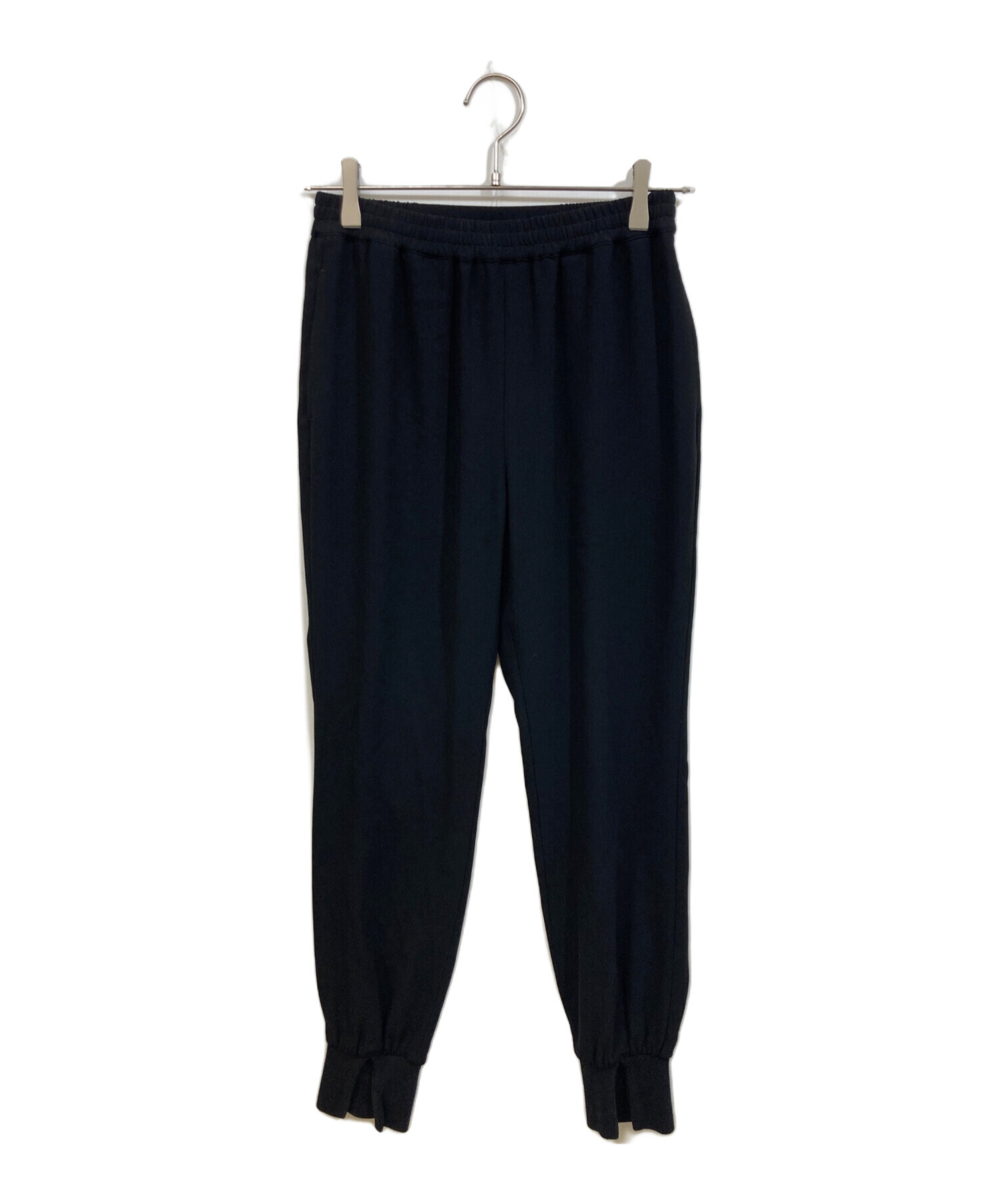 近年モデル✨コルピエロ　col pierot スソリブ　スリットパンツ ブラック Col Pierrot/コルピエロ】スソリブパンツ（BLACK）（その他パンツ