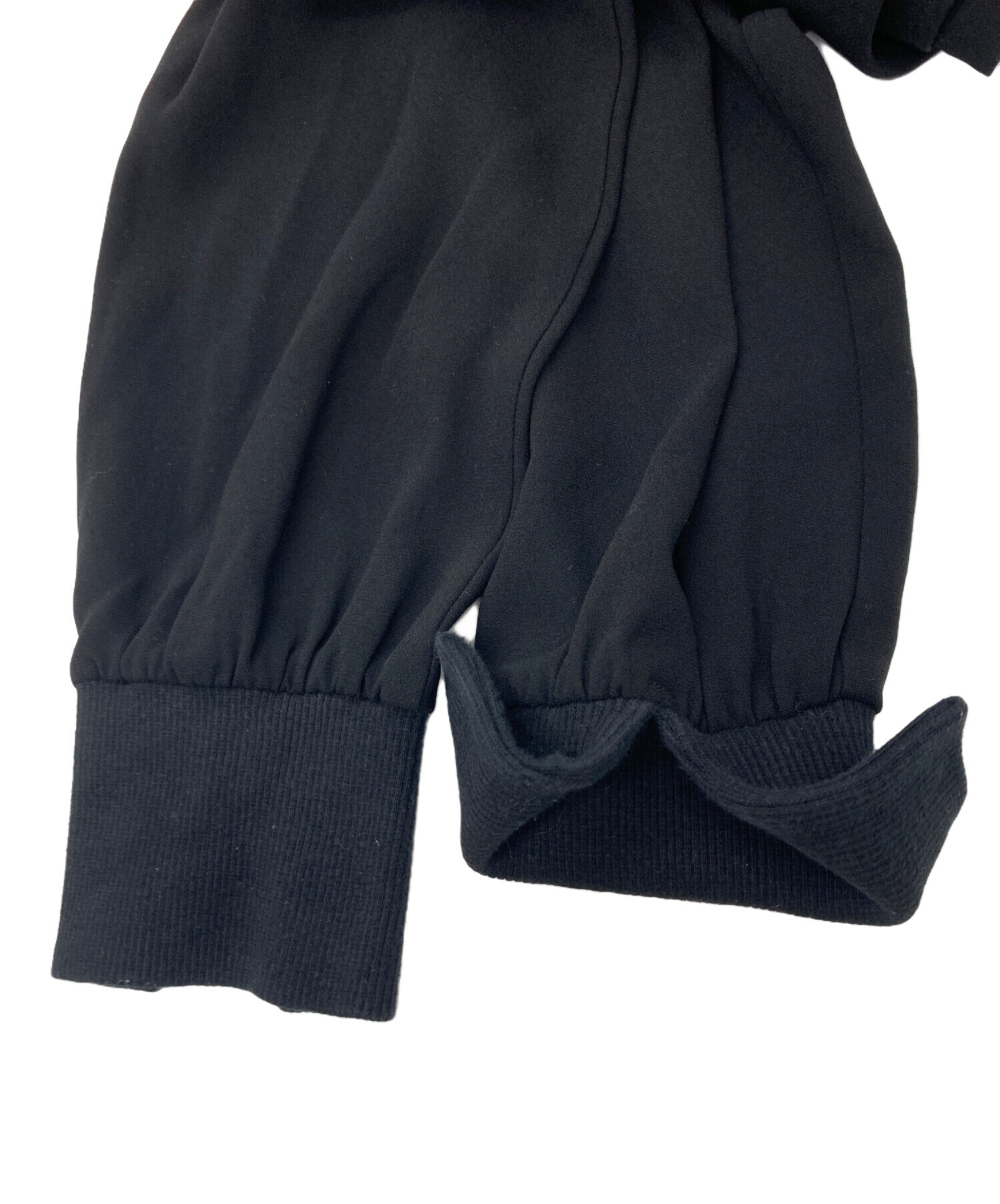 【Col Pierrot/コルピエロ】スソリブ パンツ（ブラック)新品同様！！ Col Pierrot/コルピエロ】スソリブ パンツ（その他パンツ）｜MUSE de