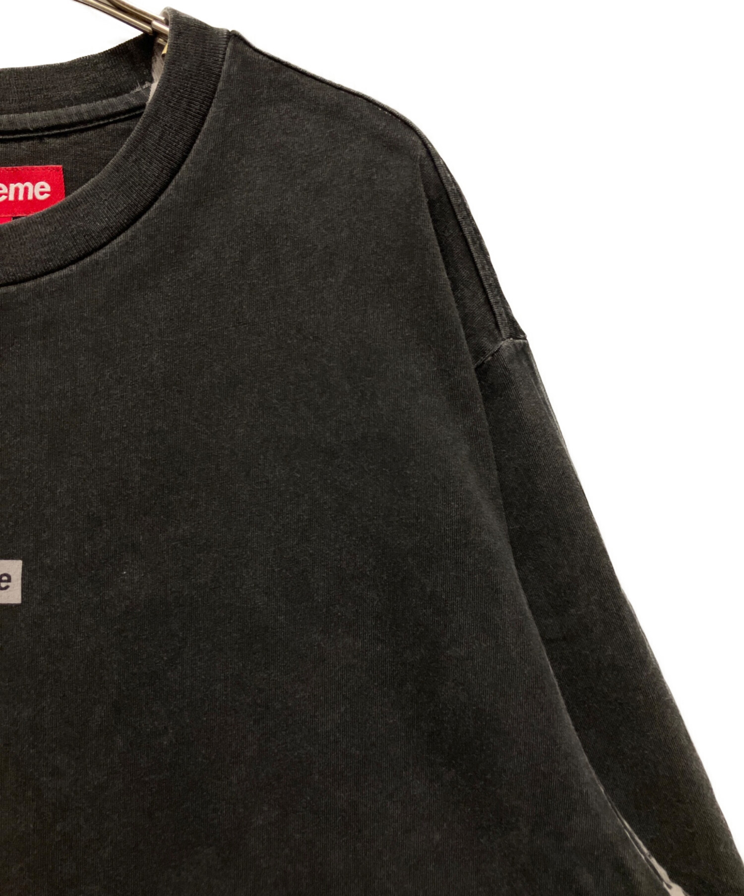 中古・古着通販】SUPREME (シュプリーム) Overprint Small Box S/S Top
