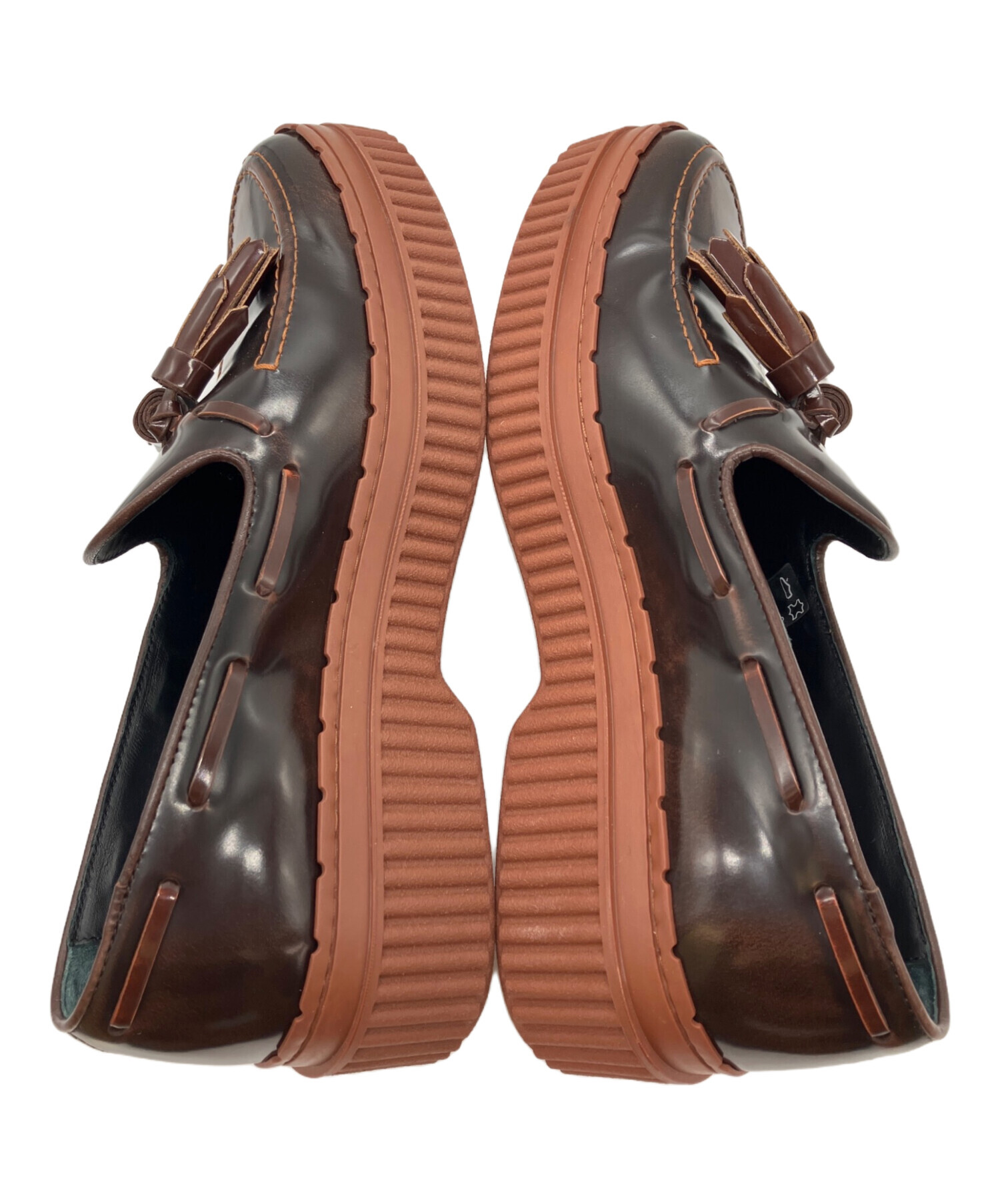 中古・古着通販】TOD'S (トッズ) タッセルローファー ブラウン サイズ