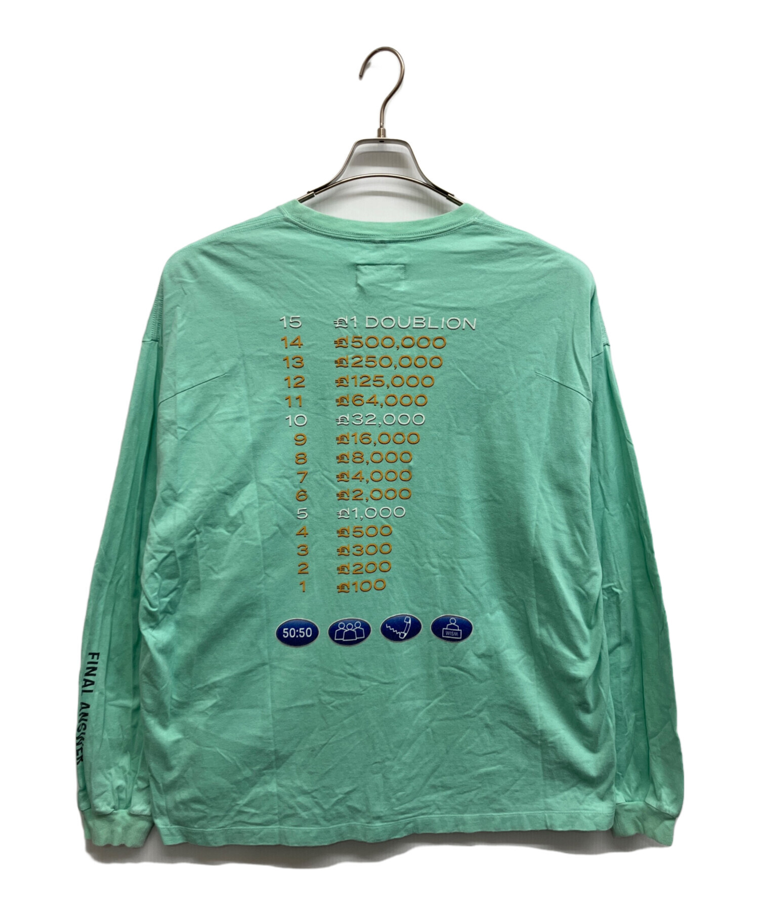 中古・古着通販】doublet (ダブレット) WISM (ウィズム) Fifty:Fif 