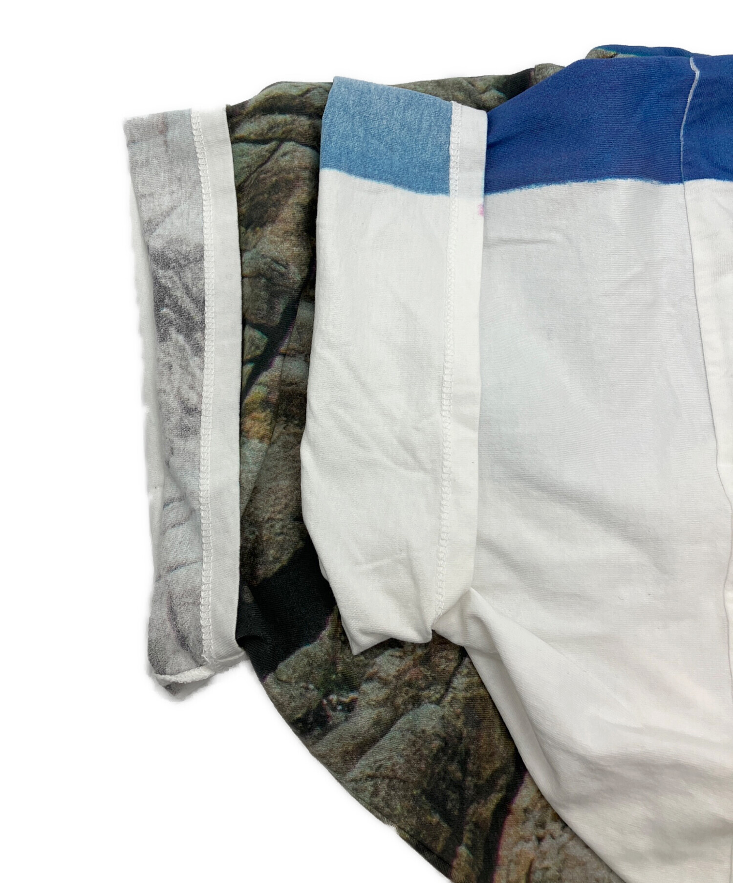 中古・古着通販】doublet (ダブレット) FACEOUT TOURIST T-SHIRT