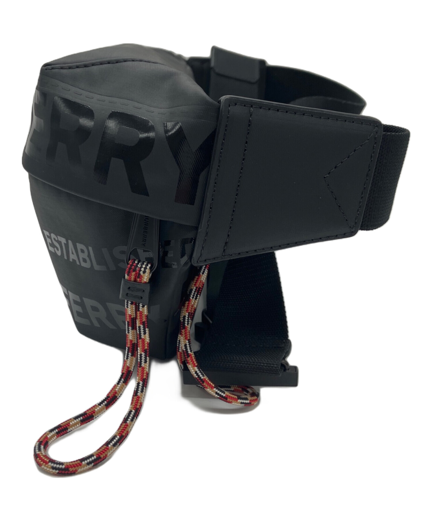 BURBERRY ボディーバック【中古】　最終価格 中古・古着通販】BURBERRY (バーバリー) ボディーバッグ ブラック