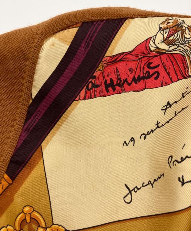 中古・古着通販】HERMES (エルメス) スカーフ柄 ウールシルク