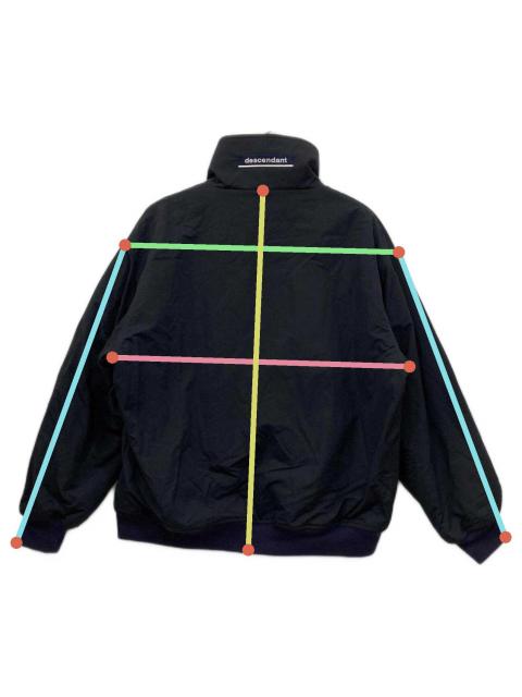 ア*キ様 DESCENDANT CABALLO NYLON JACKET DESCENDANT/CABALLO NYLON JACKET (BLUE)