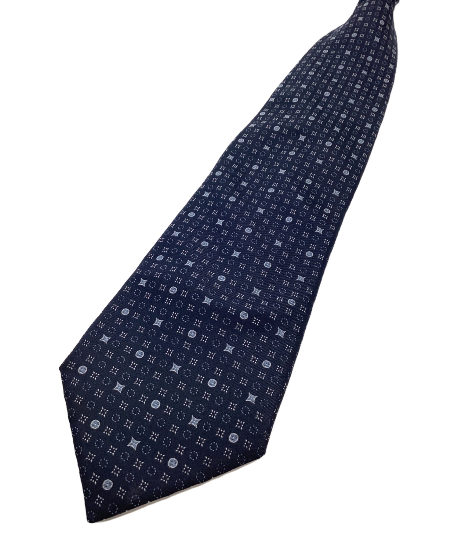 【未使用品】LOUIS VUITTON ブランドネクタイ　高級シルク　細め 中古・古着通販】LOUIS VUITTON (ルイ ヴィトン) シルクネクタイ