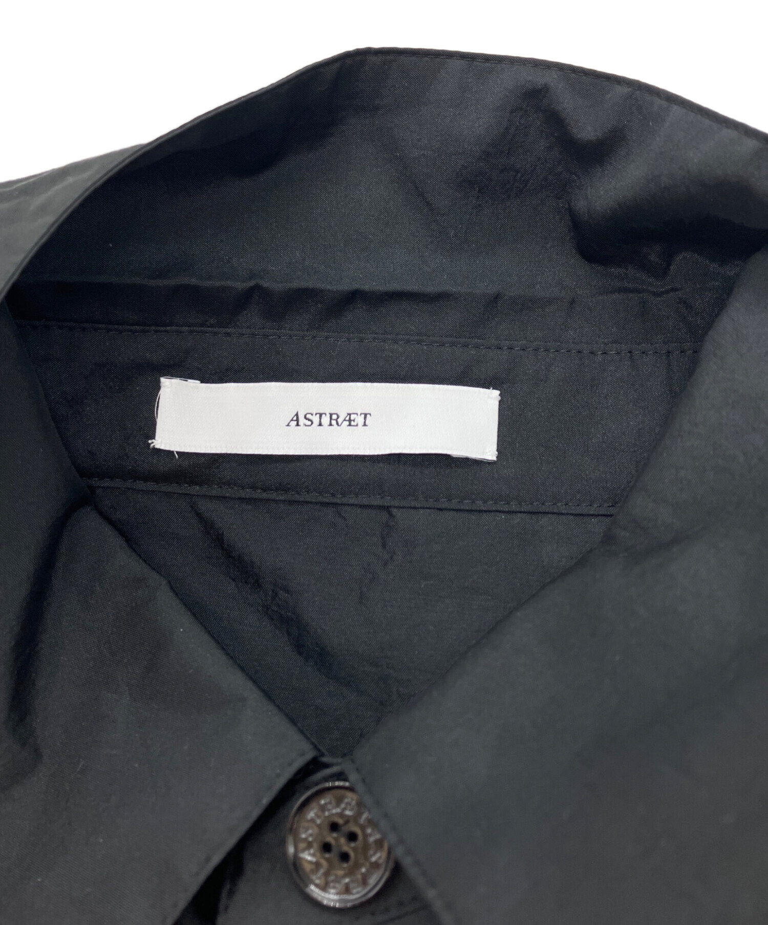 astraet アストラット　フライフロント シャツ 中古・古着通販】ASTRAET (アストラット) フライフロント ロングシャツ